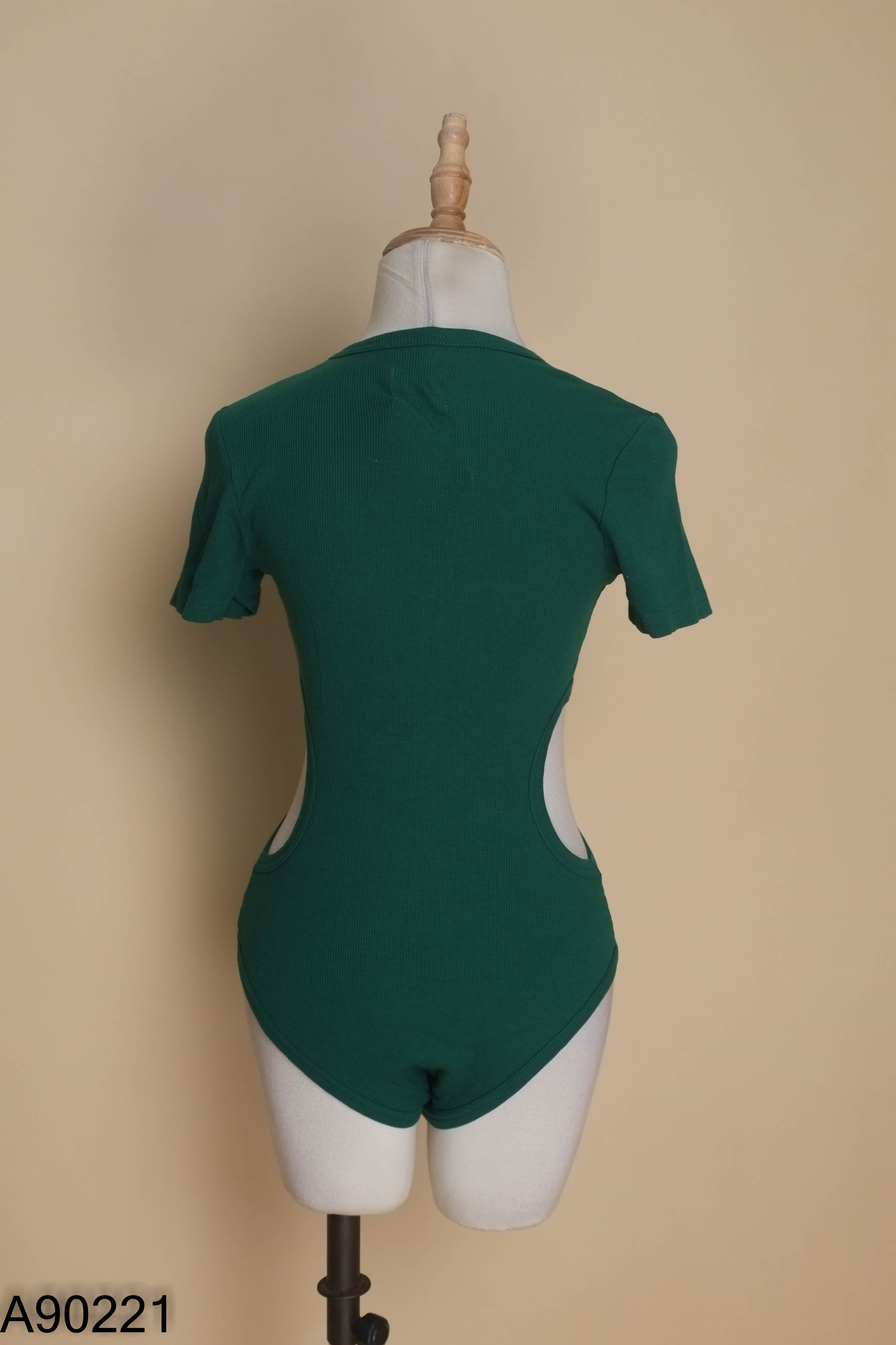 Bodysuits A'TITUDE len tăm xanh lá