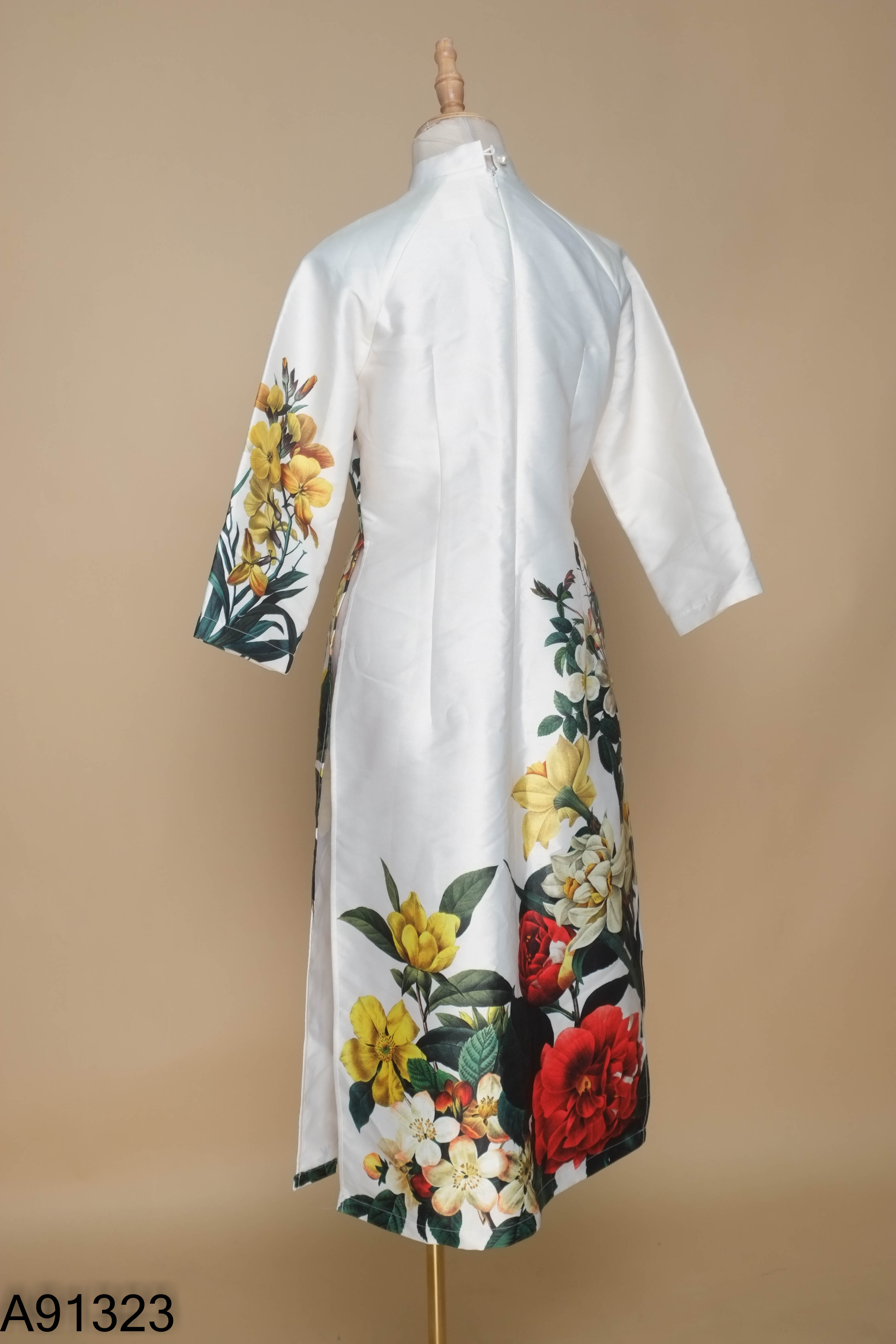 Áo dài ADORE DRESS be họa tiết hình