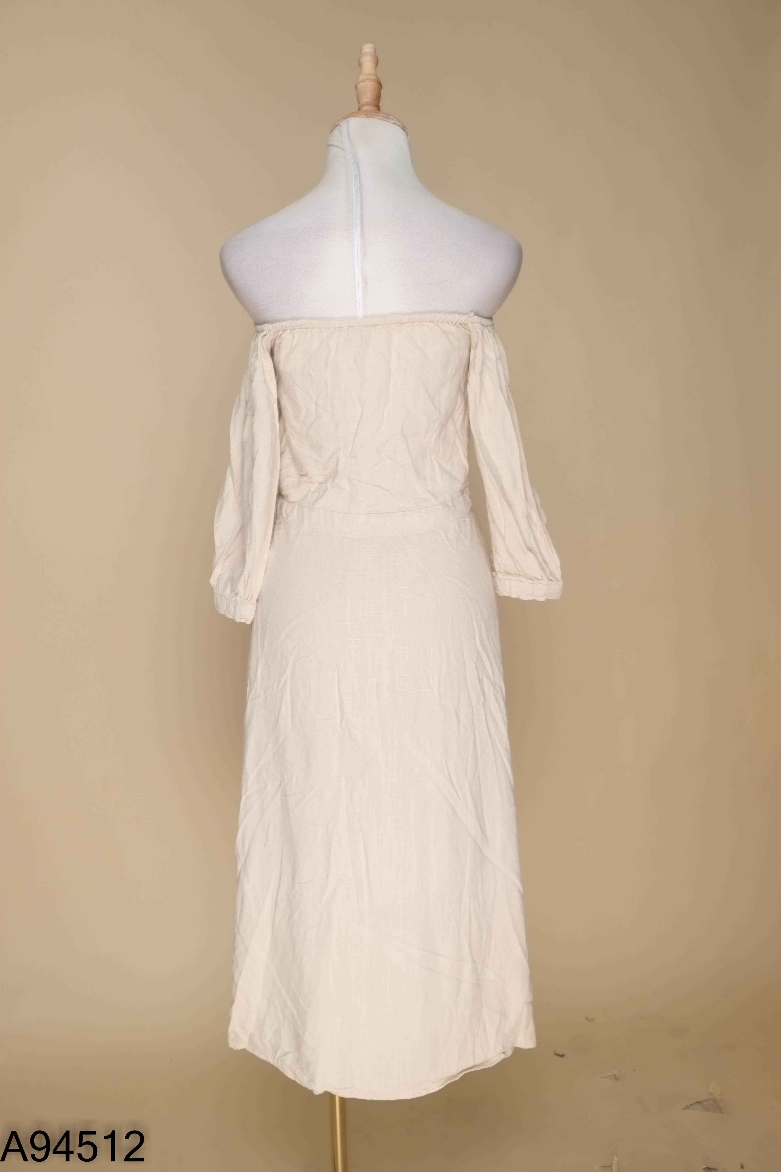 Váy linen be 2NDDATE phối cúc