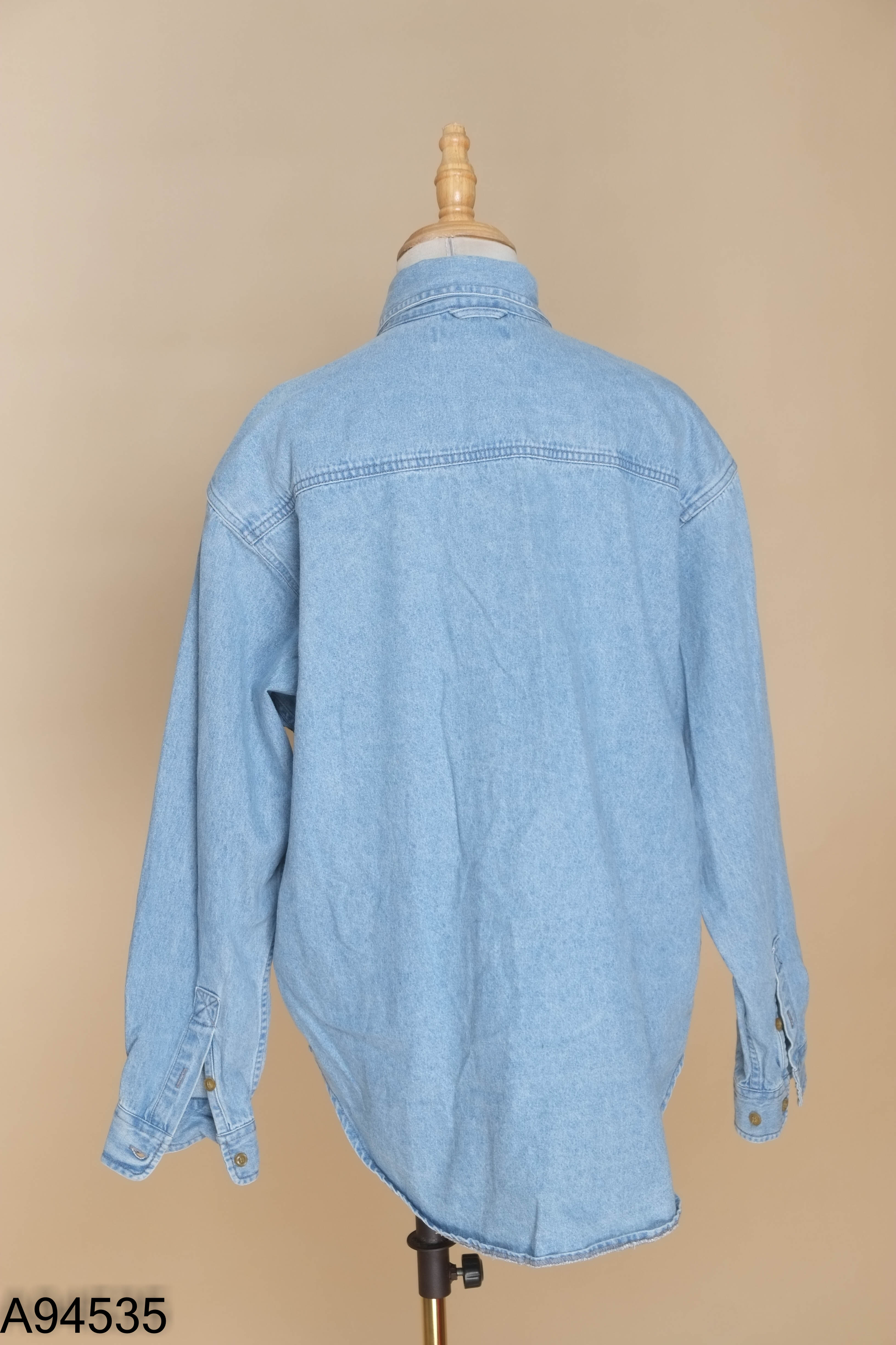 Áo khoác jeans xanh EIGHTHMONTH