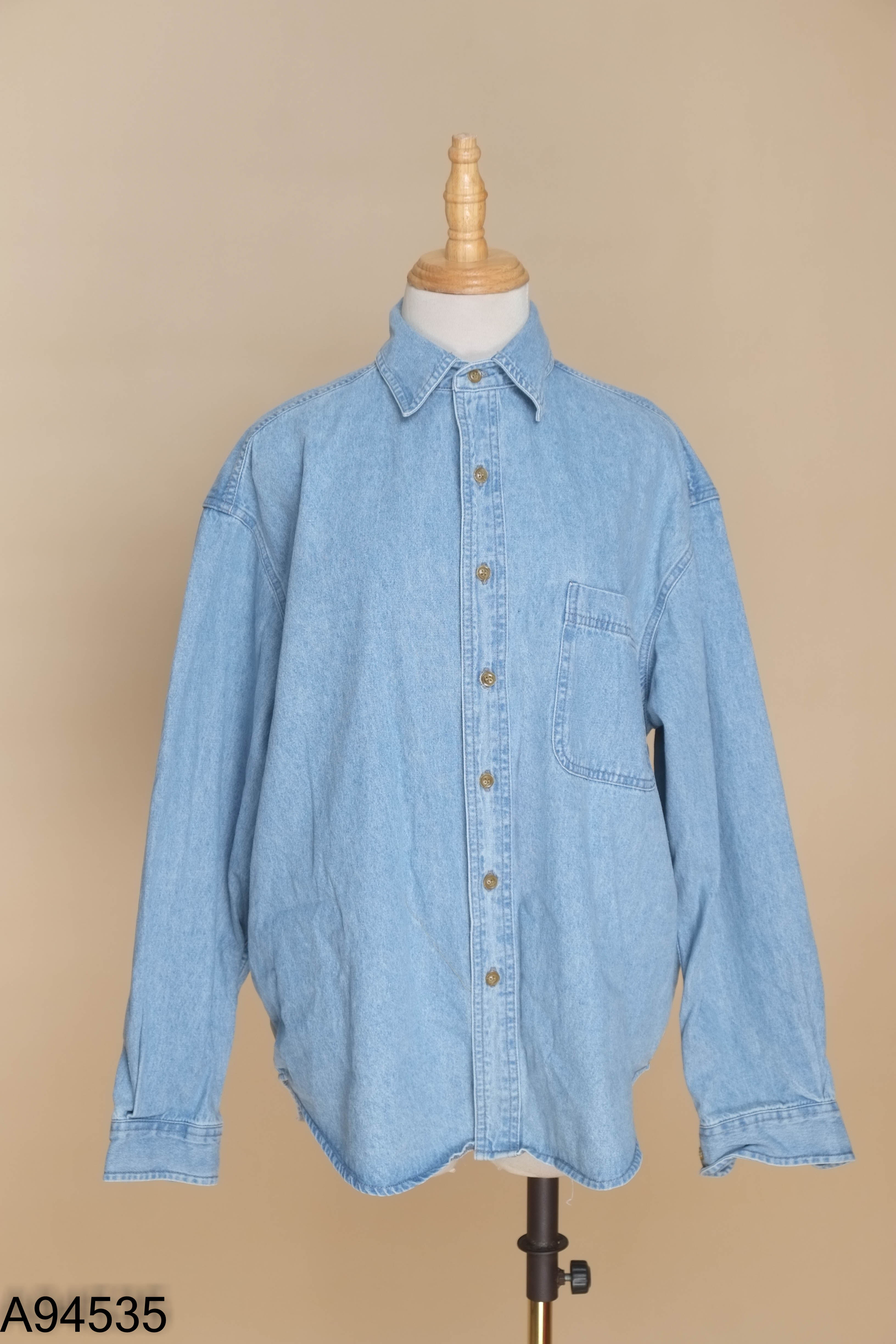 Áo khoác jeans xanh EIGHTHMONTH