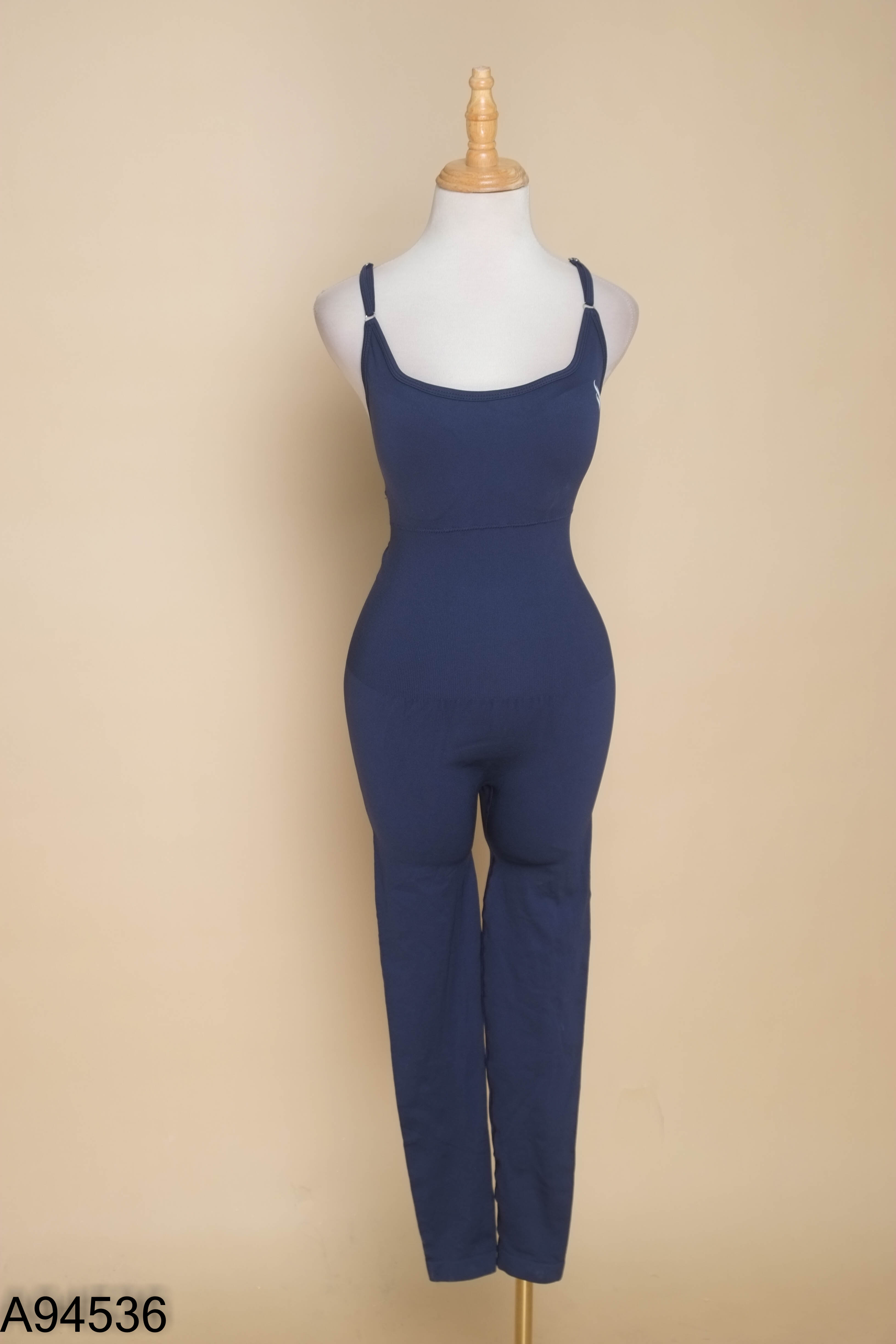 Jumpsuit đồ tập xanh than
