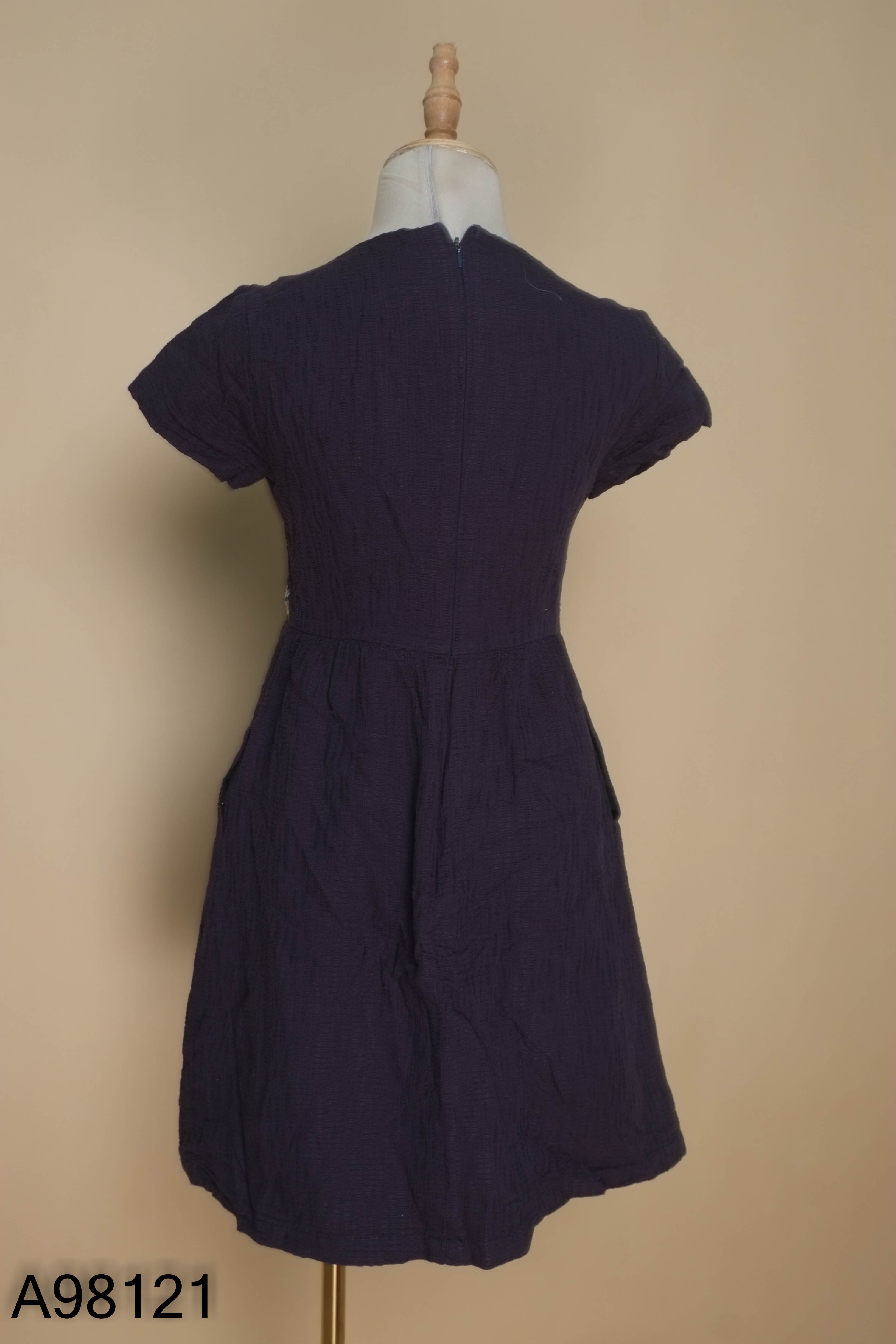 Váy xanh ADORE DRESS thêu hoa