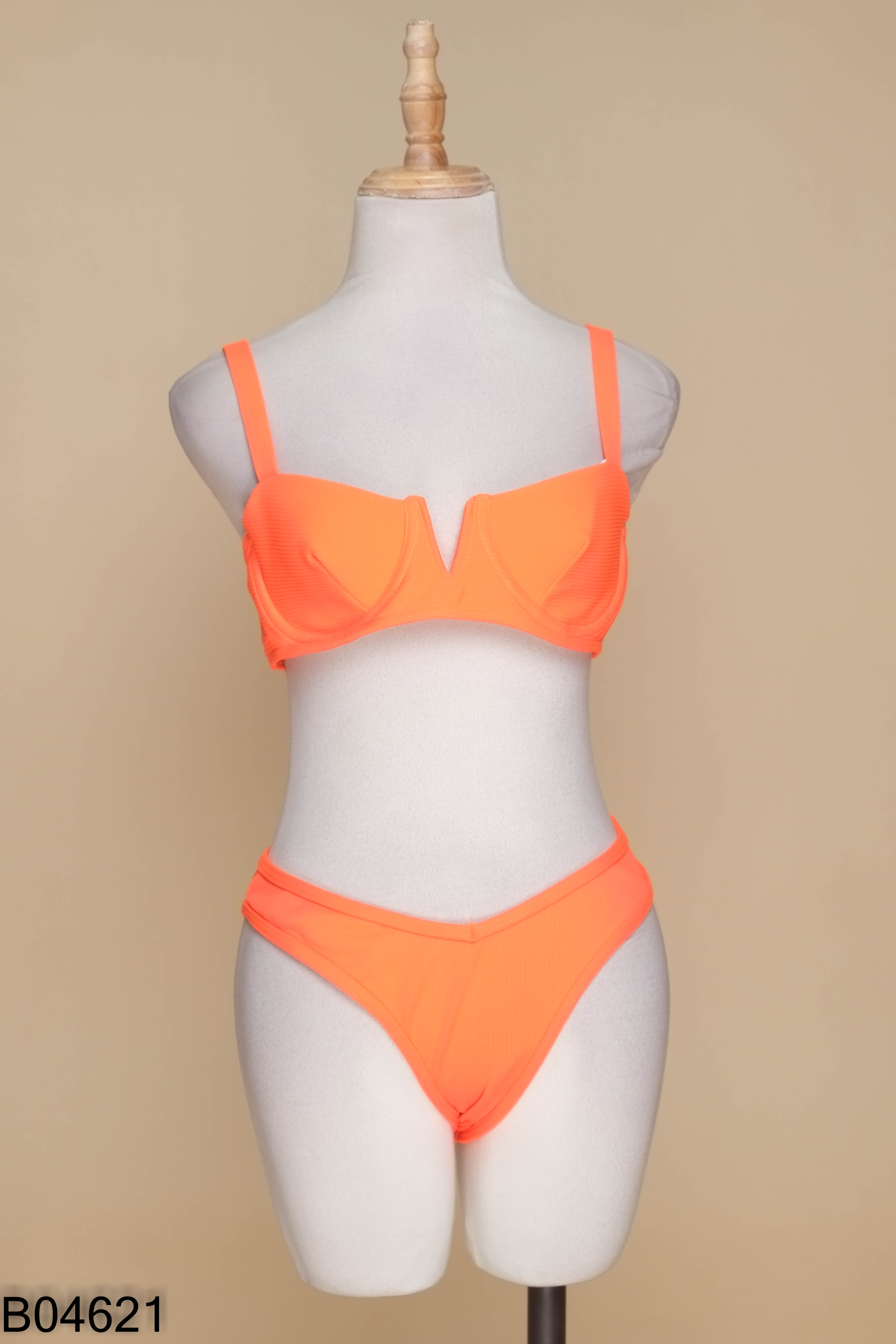 Set đồ bơi cam hai mảnh