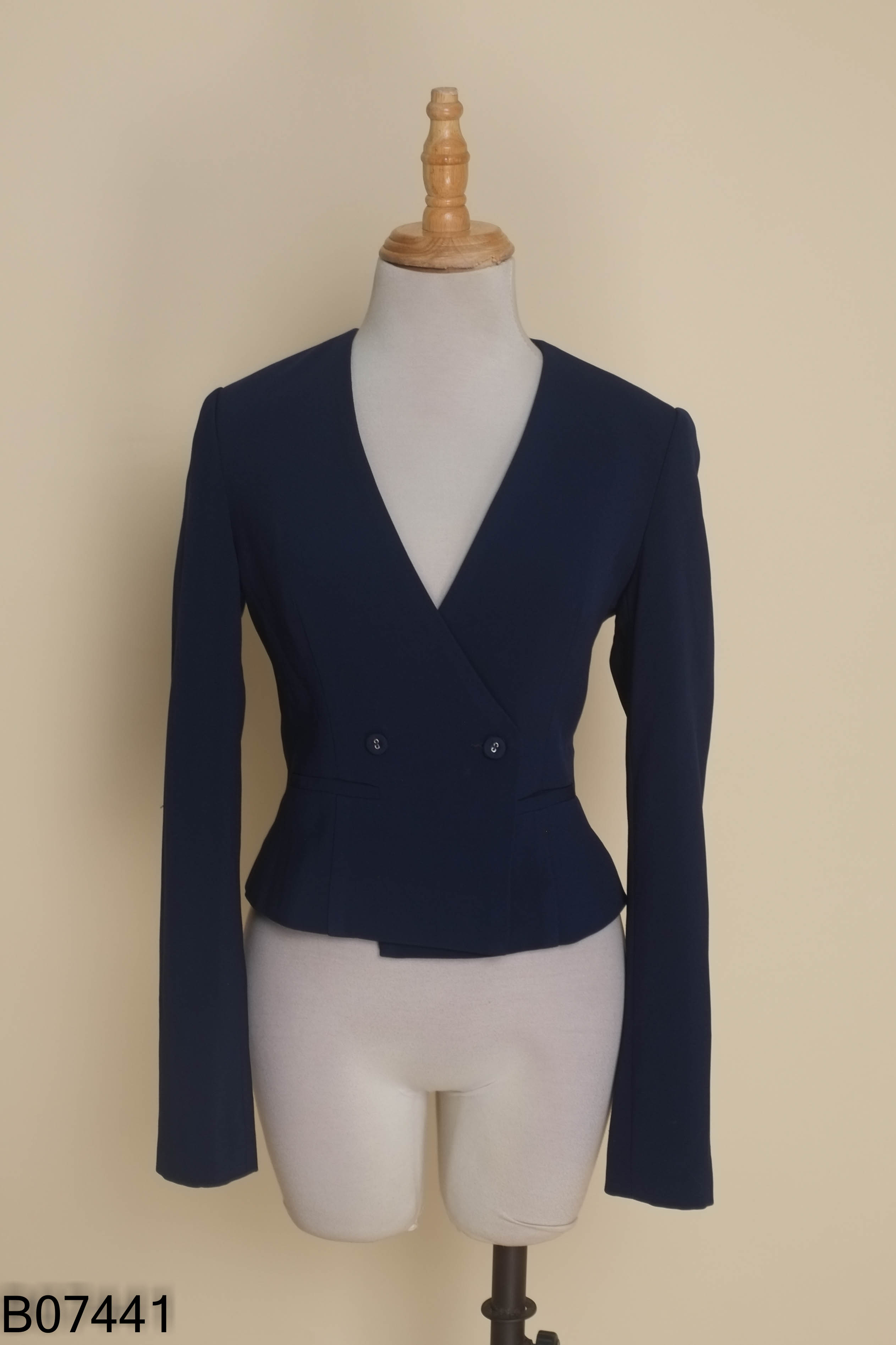 Áo khoác vest IVY MODA xanh