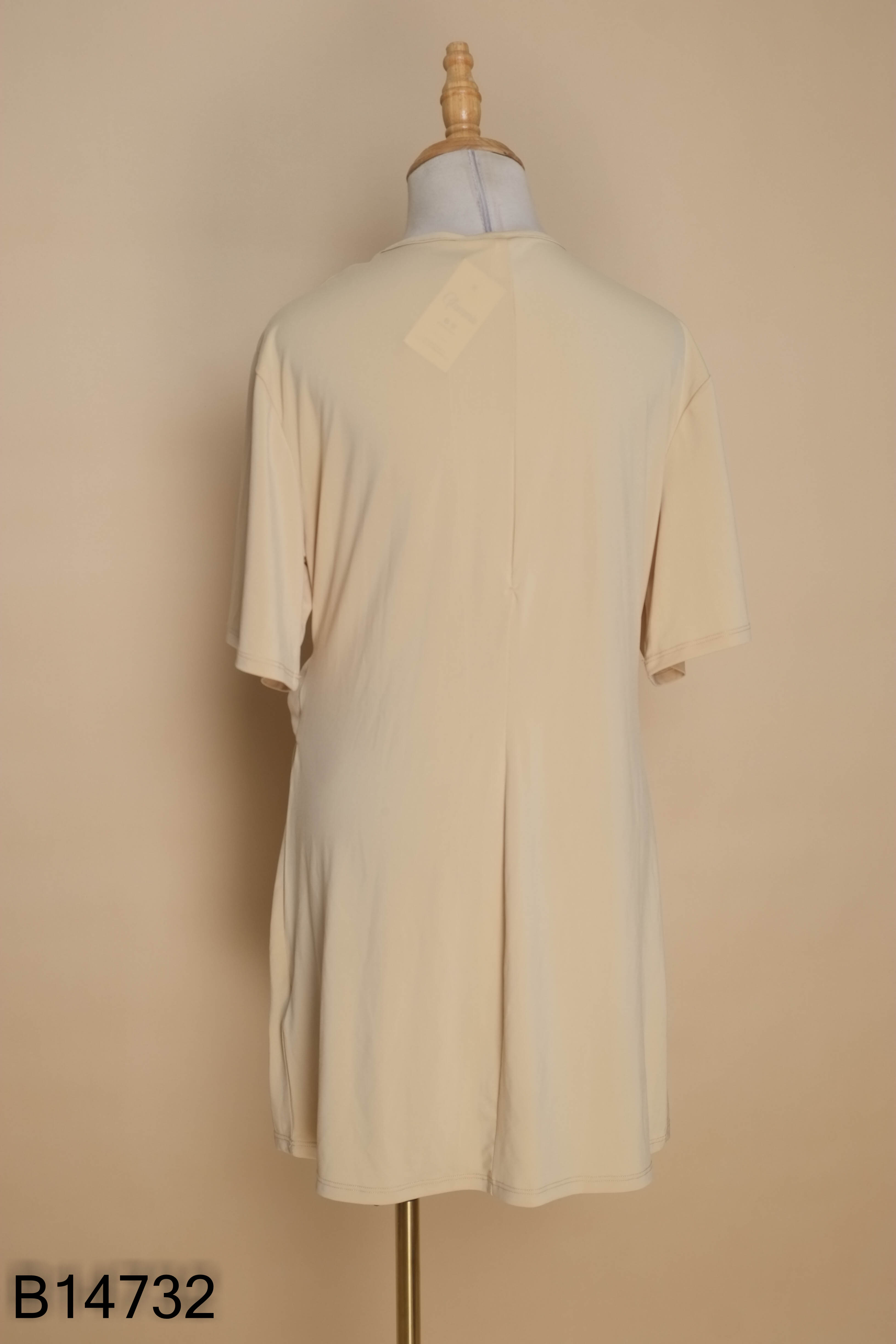 Áo kiểu vàng đính nơ H&M