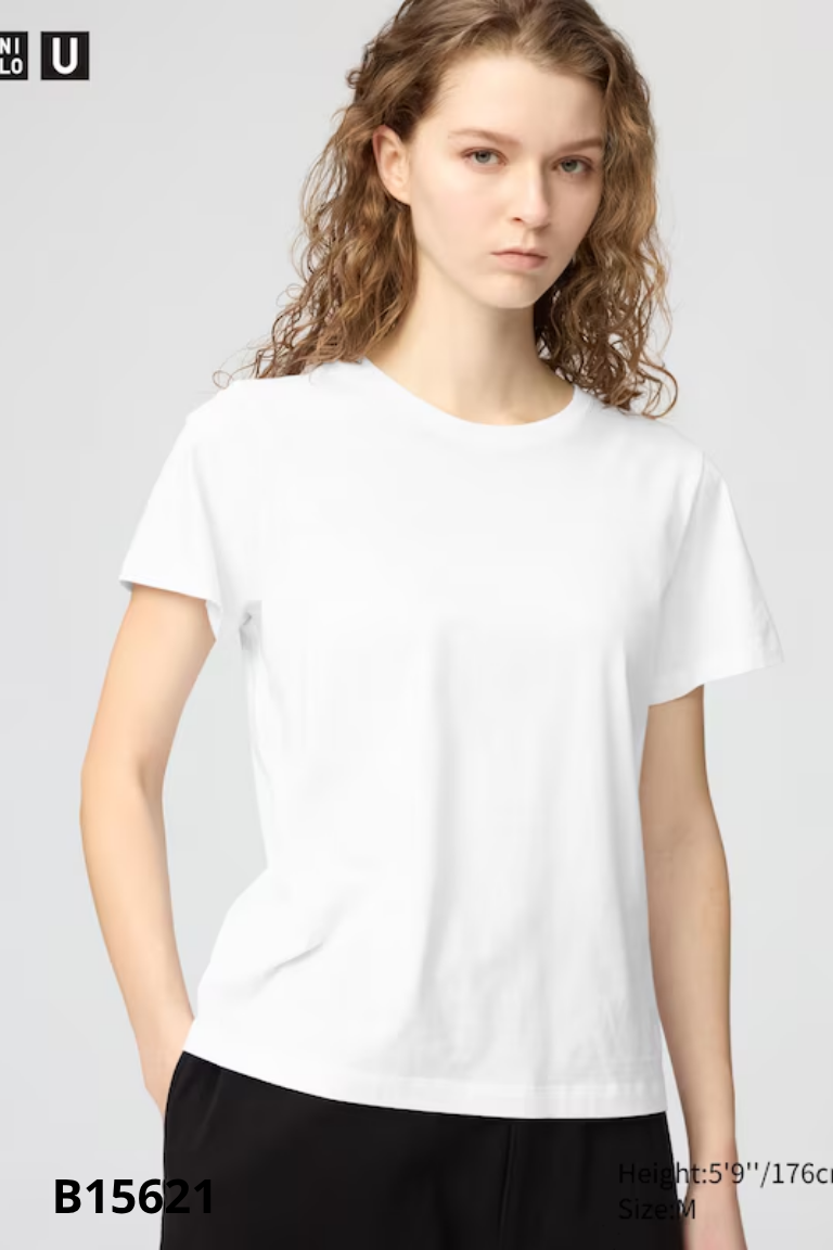 Áo thun UNIQLO trắng trơn