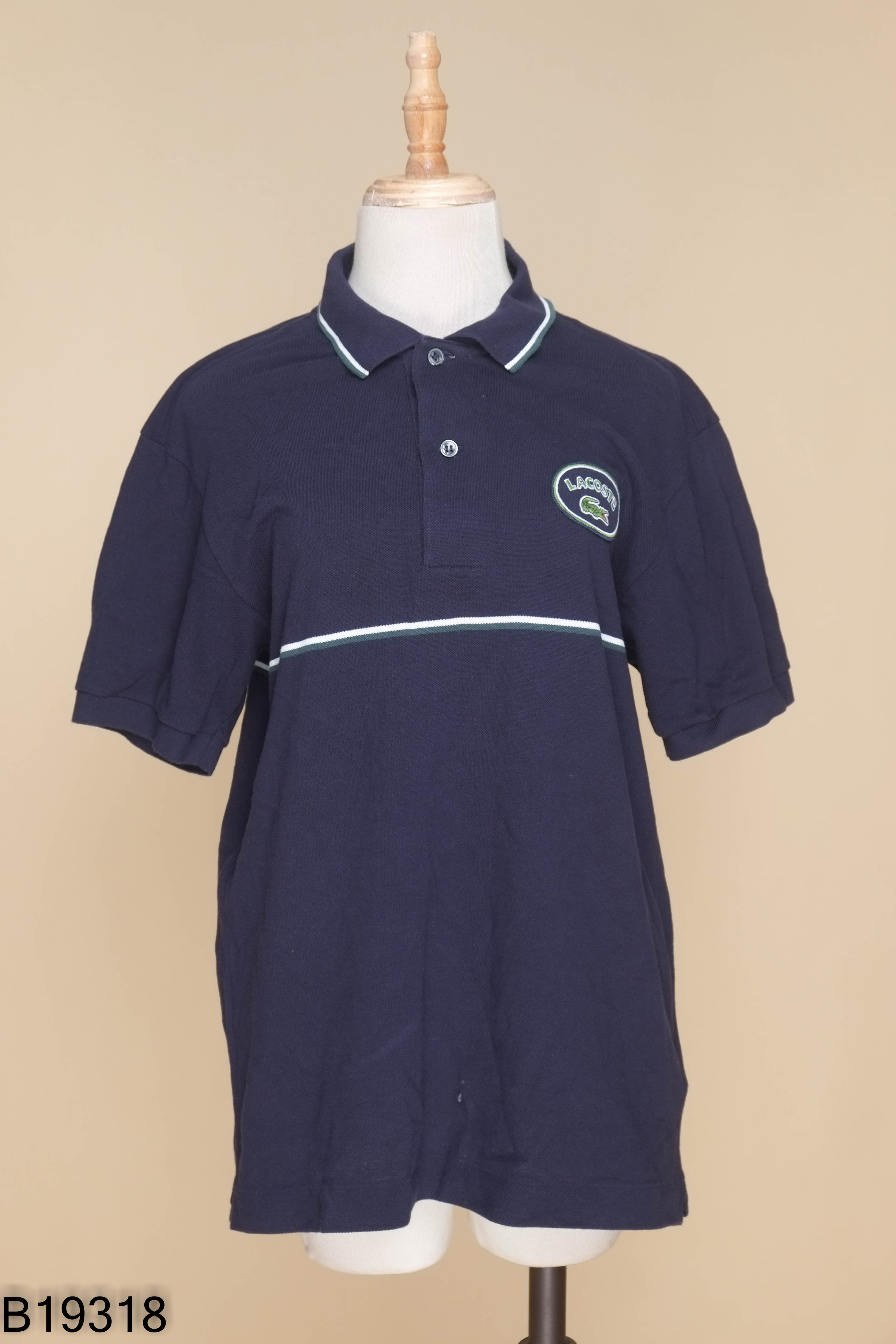 Áo polo LACOSTE xanh than