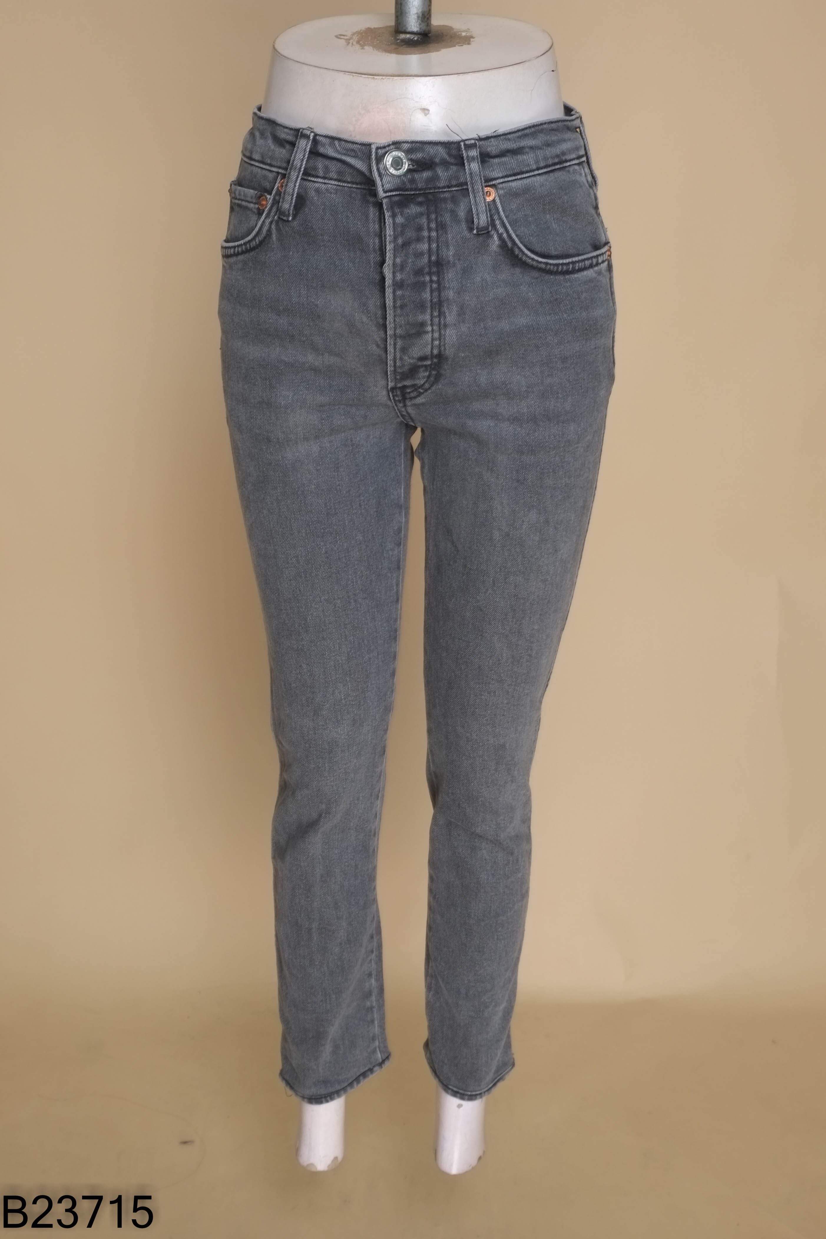 Quần jeans xám đen ZARA