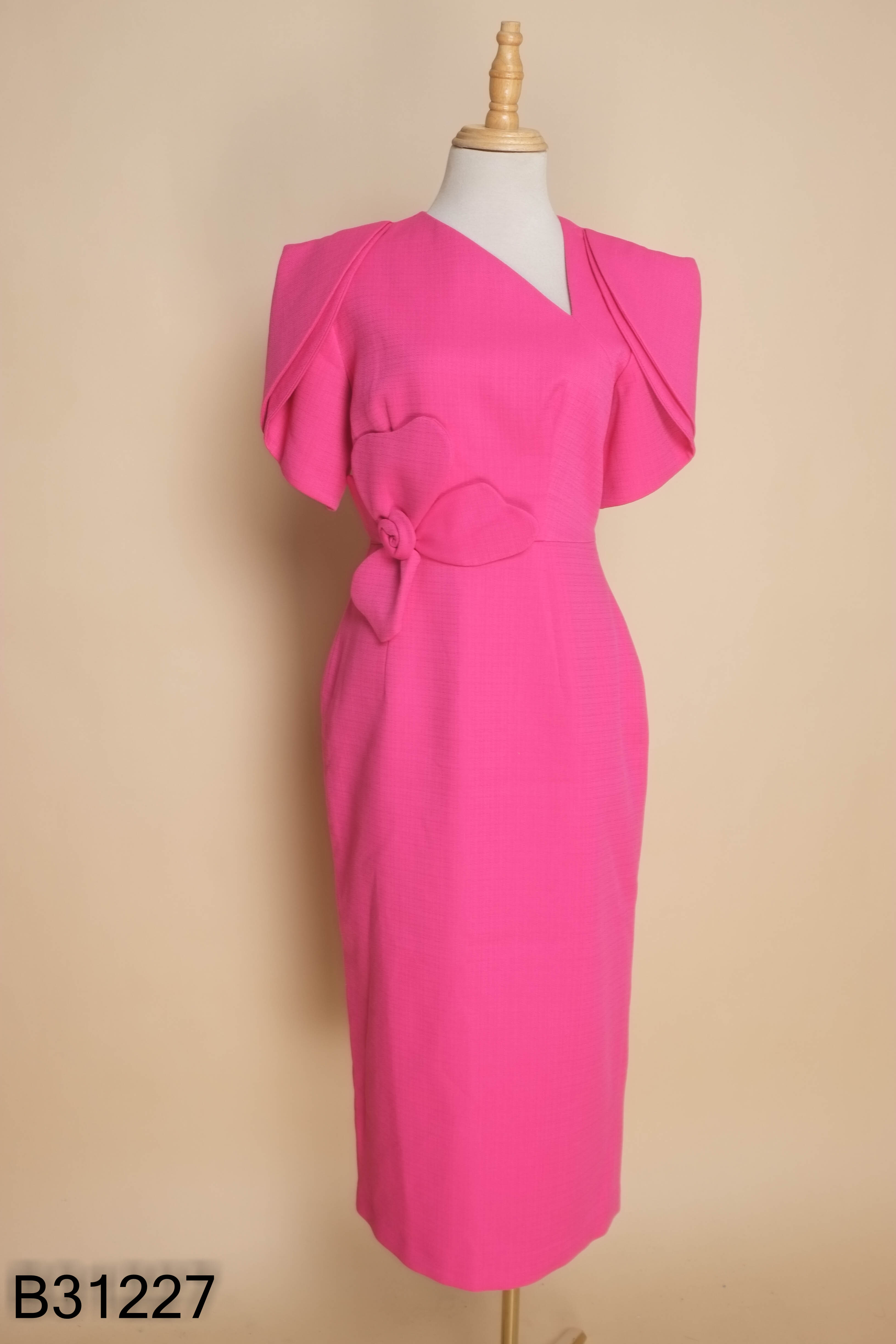 NEWTAG Váy JULIETTE LUXURY tím hồng đính hoa