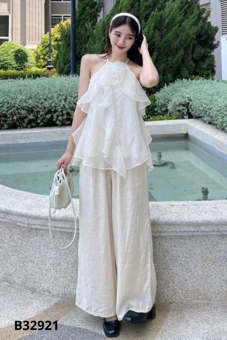 NEW Set voan be + quần đũi