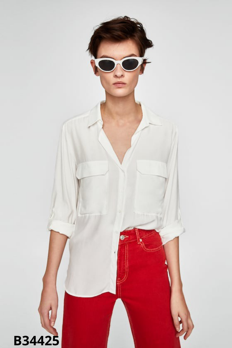 Áo sơ mi trắng ZARA