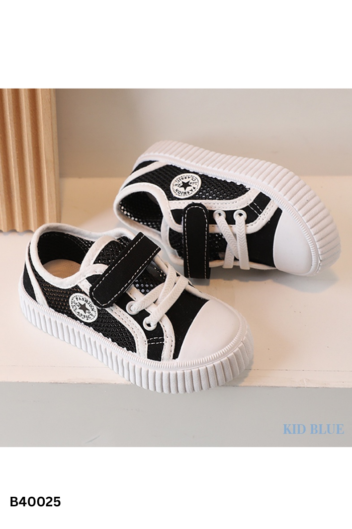 Giày đen phối trắng KIDS