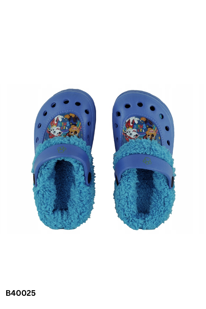 NEWTAG Dép xanh họa tiết chó cảnh sát KIDS