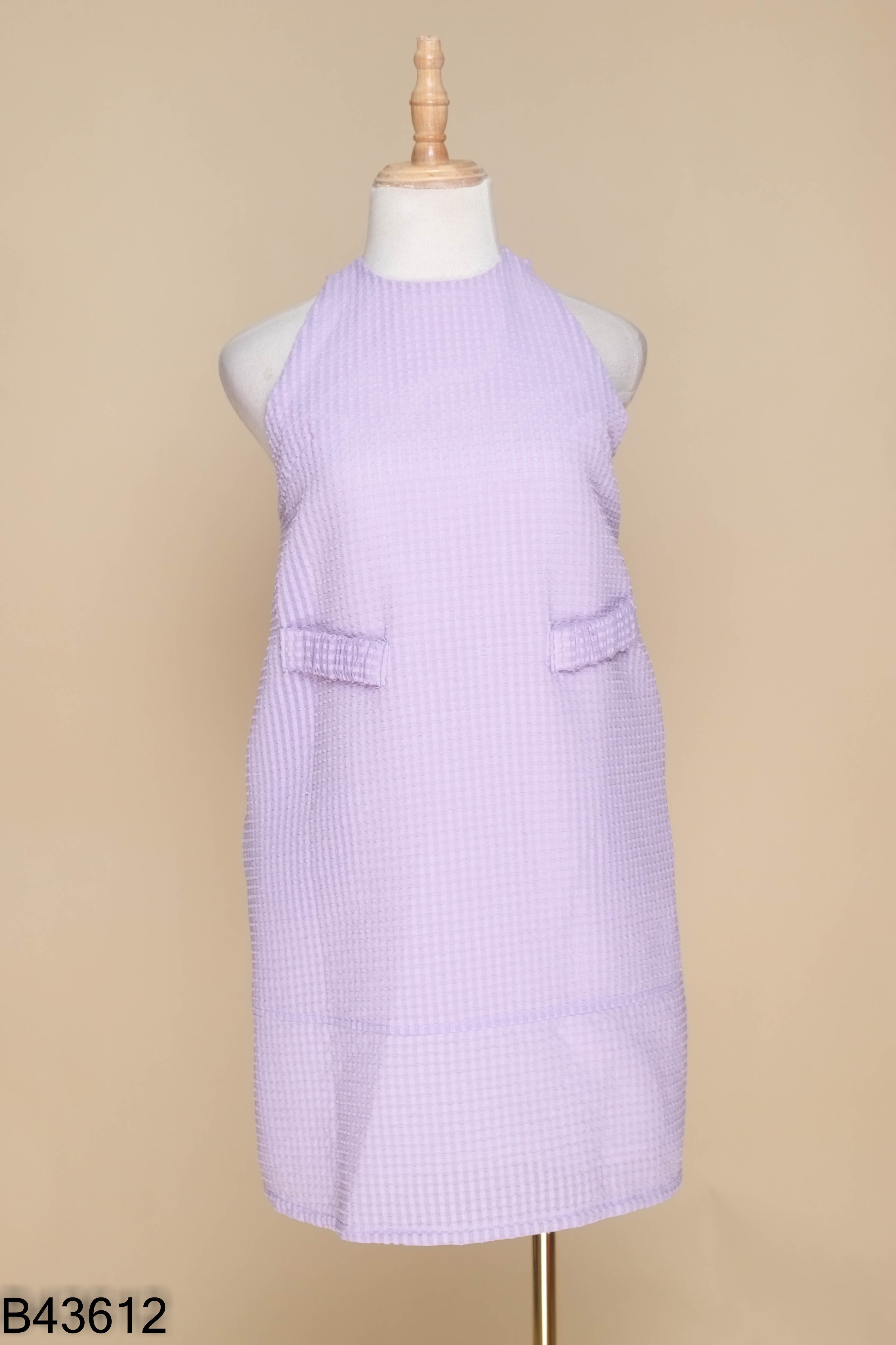 Váy tím FABRIC HOLIC sát nách