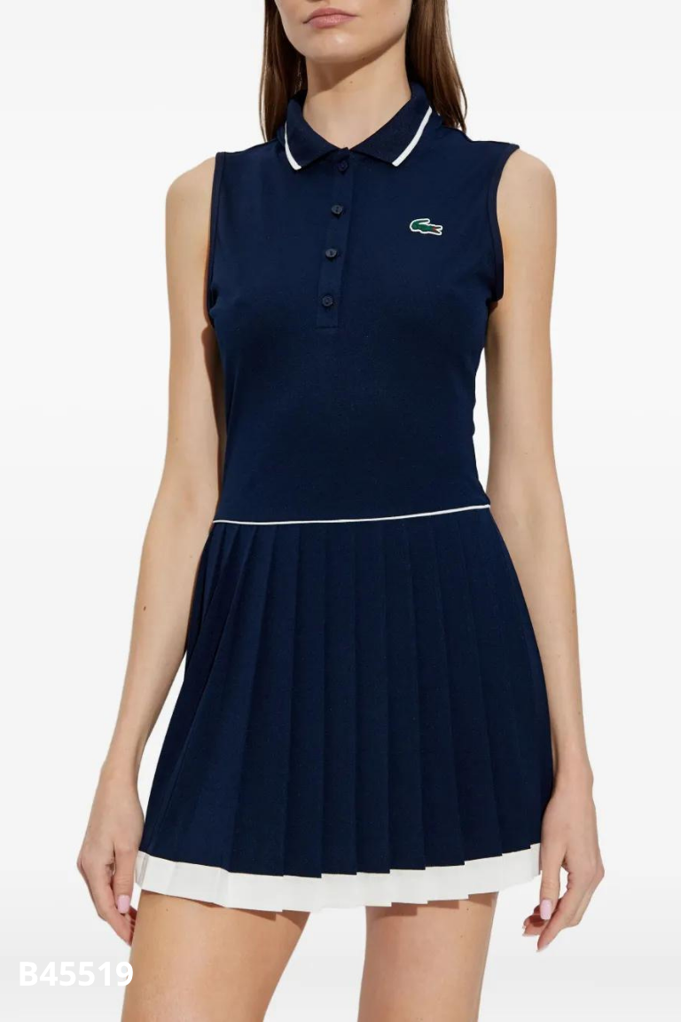 NEWTAG LACOSTE váy xanh sát nách