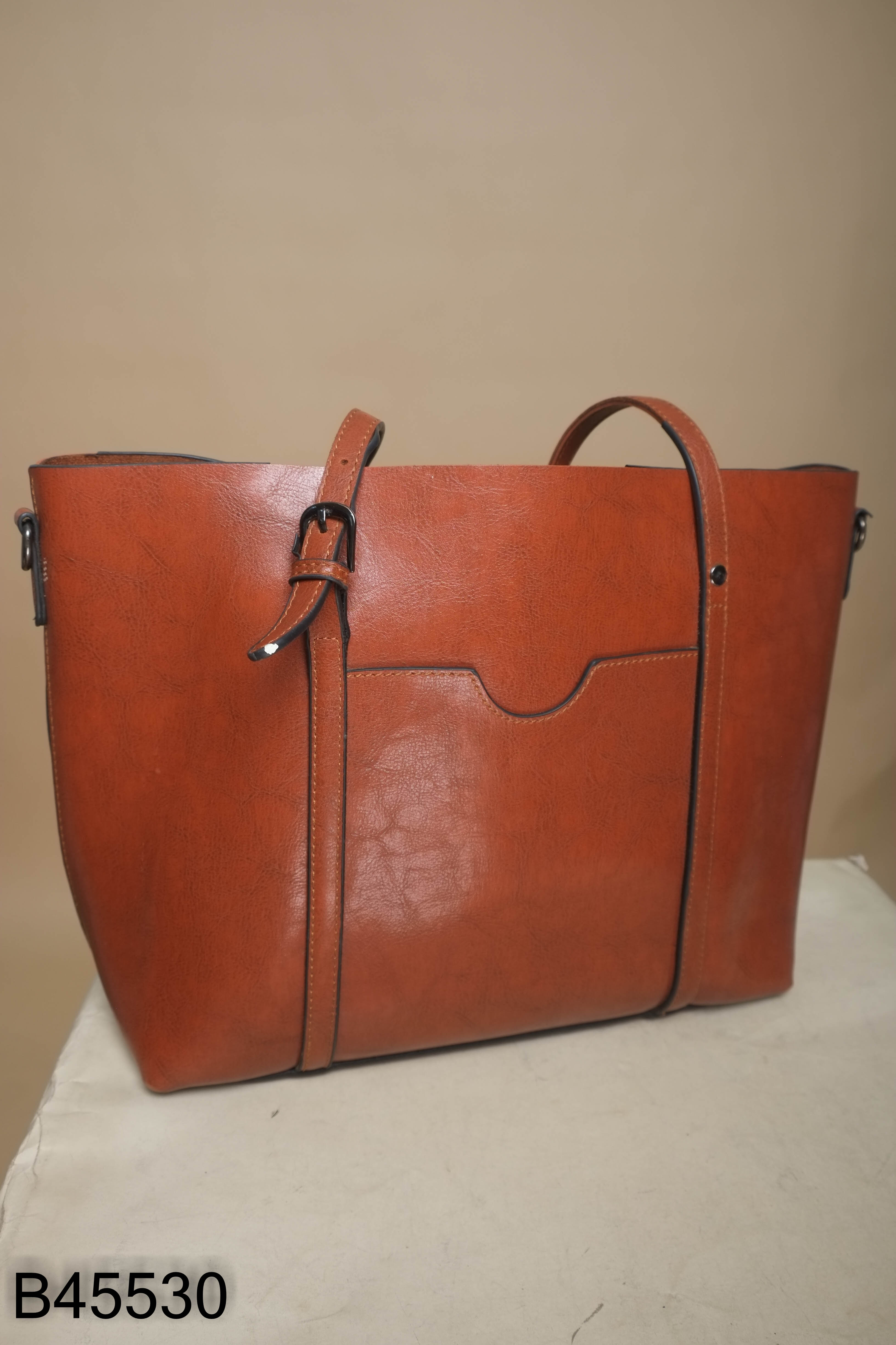 Túi xách da bò nâu