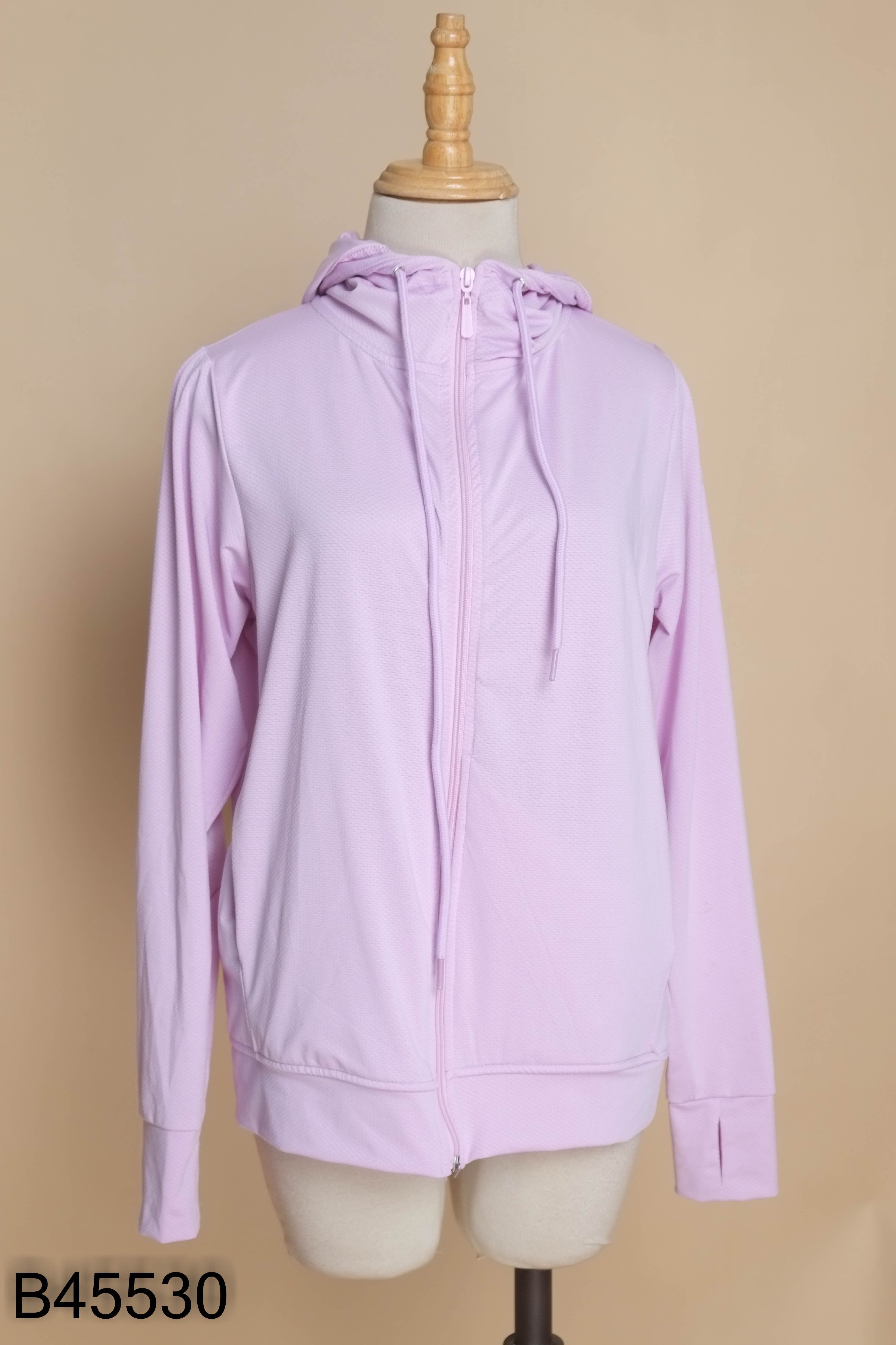 B4553010858-Áo chống nắng UNIQLO(cắt tag) tím (BẨN MŨ)