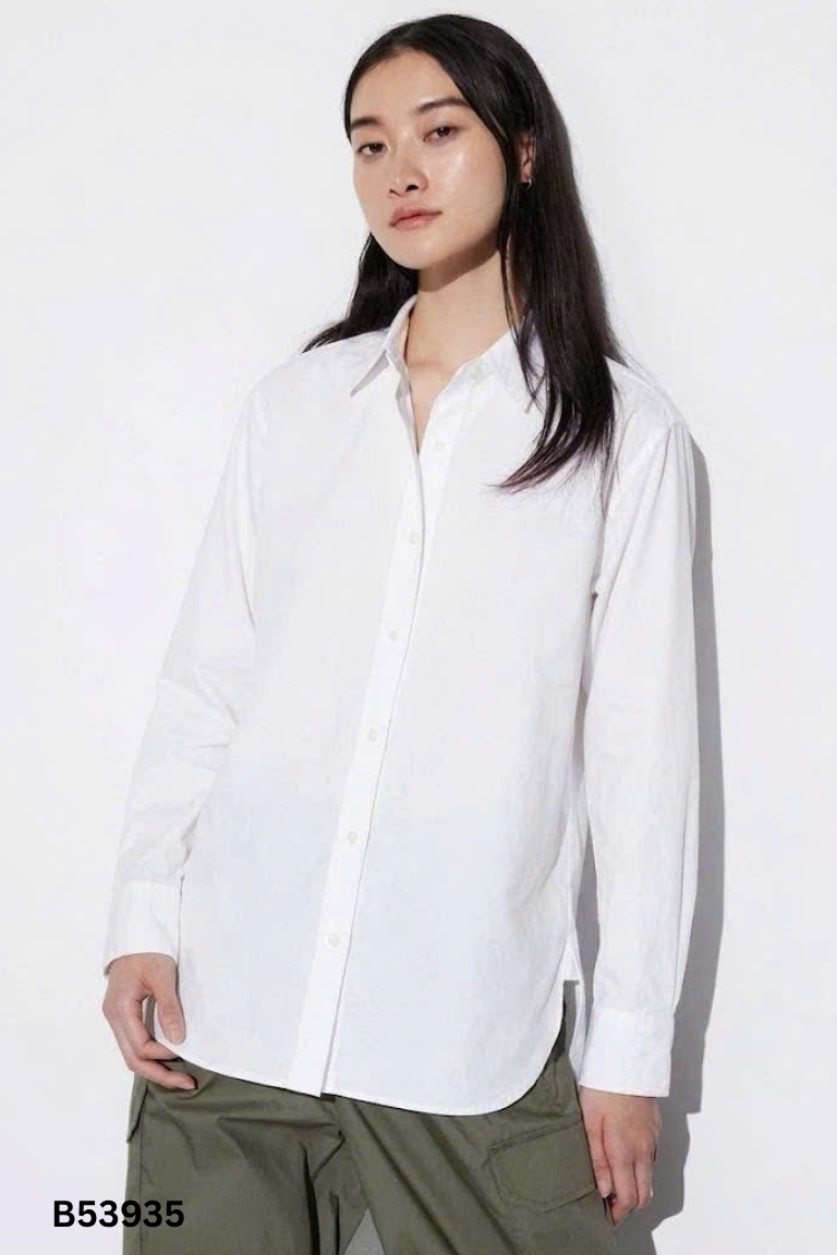 Áo sơ mi UNIQLO trắng