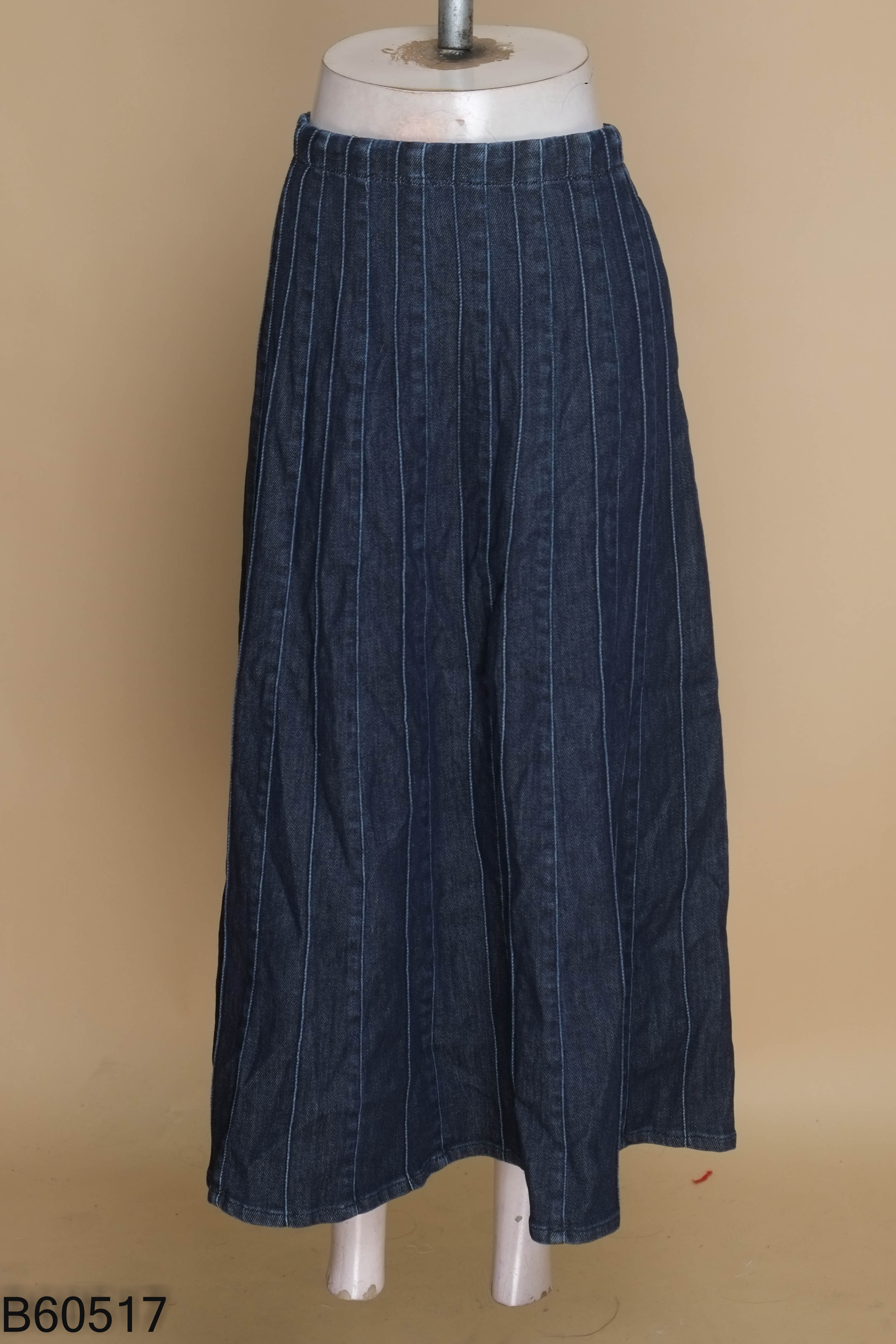 NEWTAG Chân váy MASSIMO DUTTI (Xuất) jeans xanh