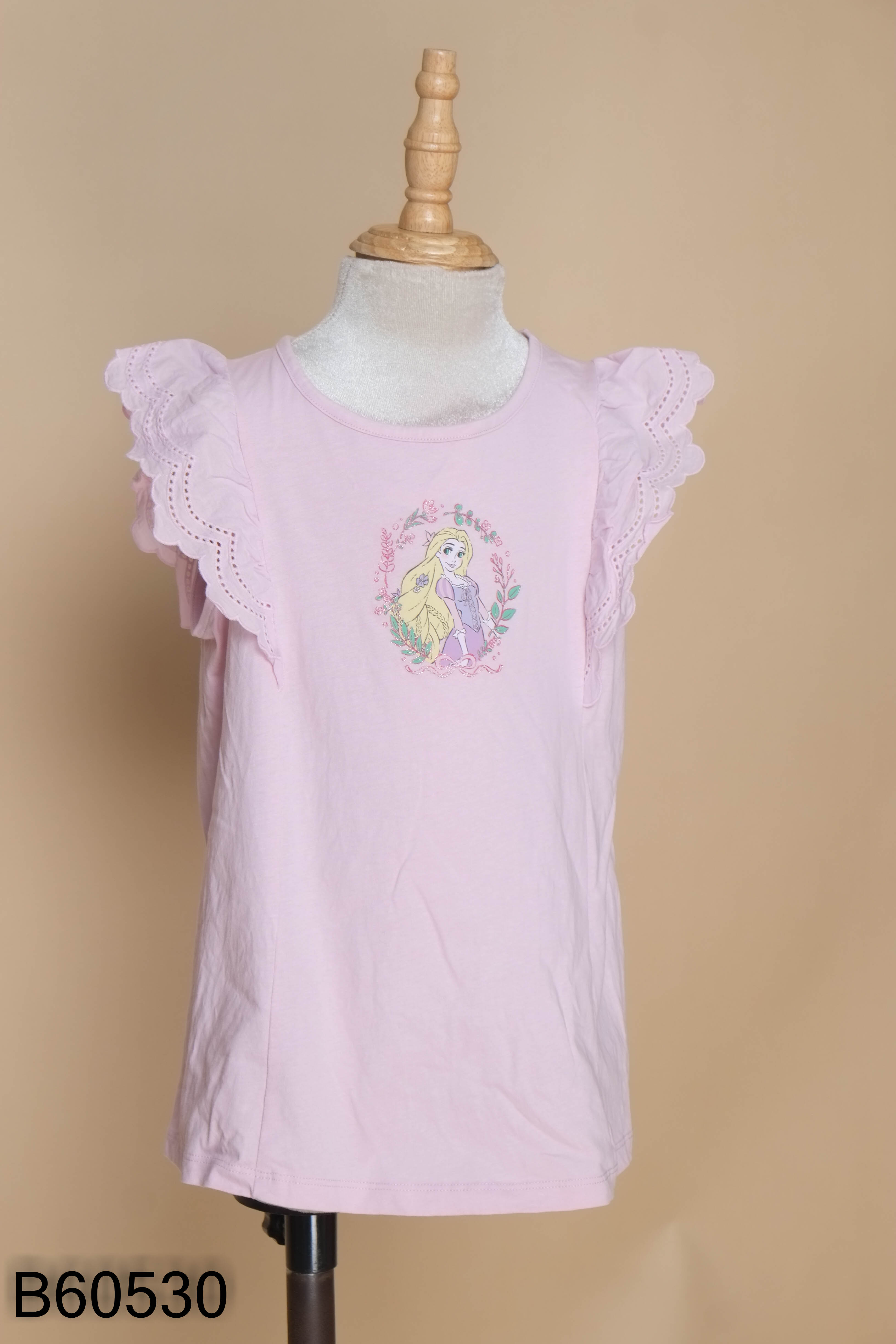 Áo hồng UNIQLO in hình KIDS