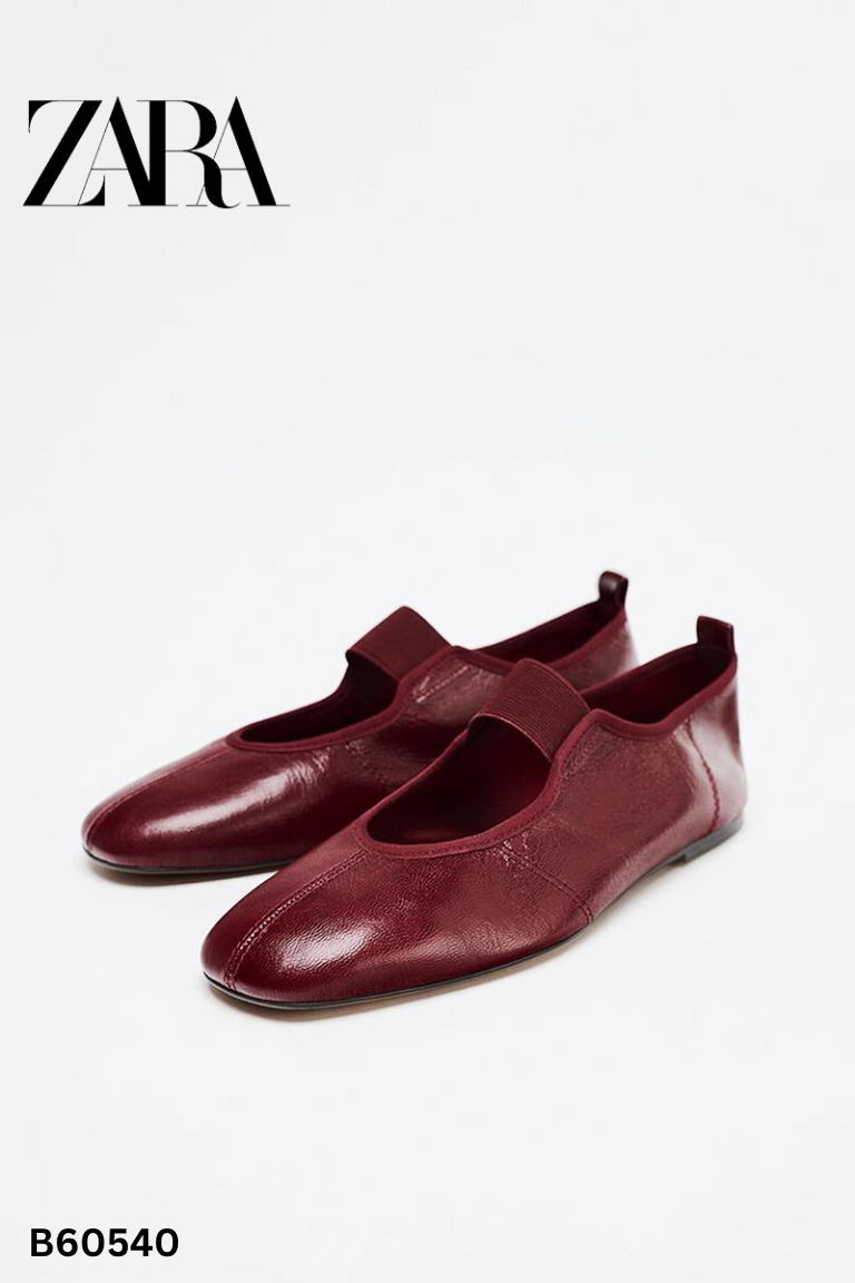 giày bệt ZARA đỏ