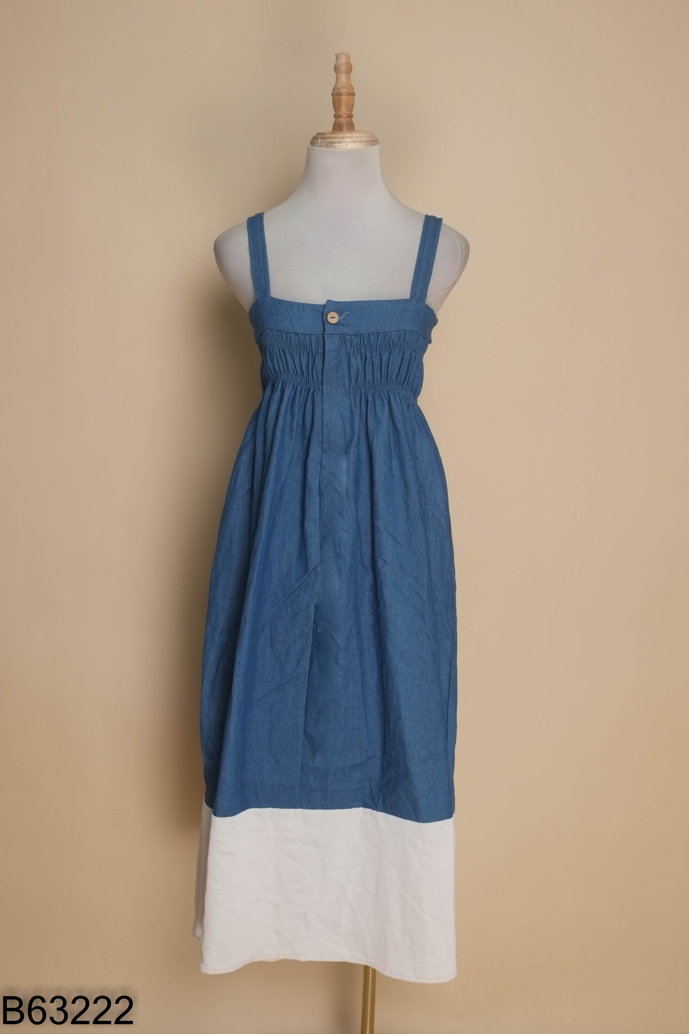 NEWTAG Váy BON jeans xanh