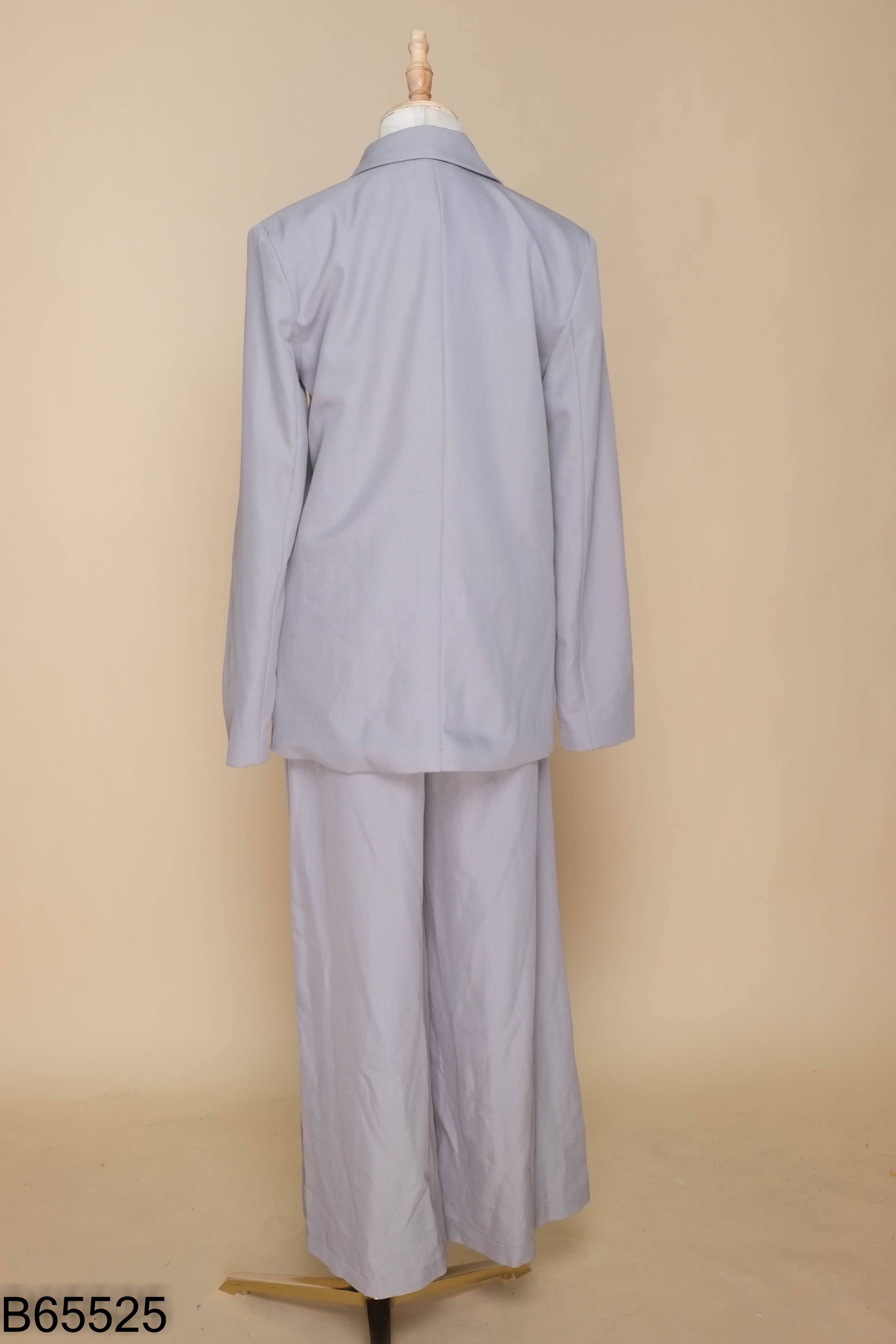 Set SHEIN xám áo khoác + quần dài