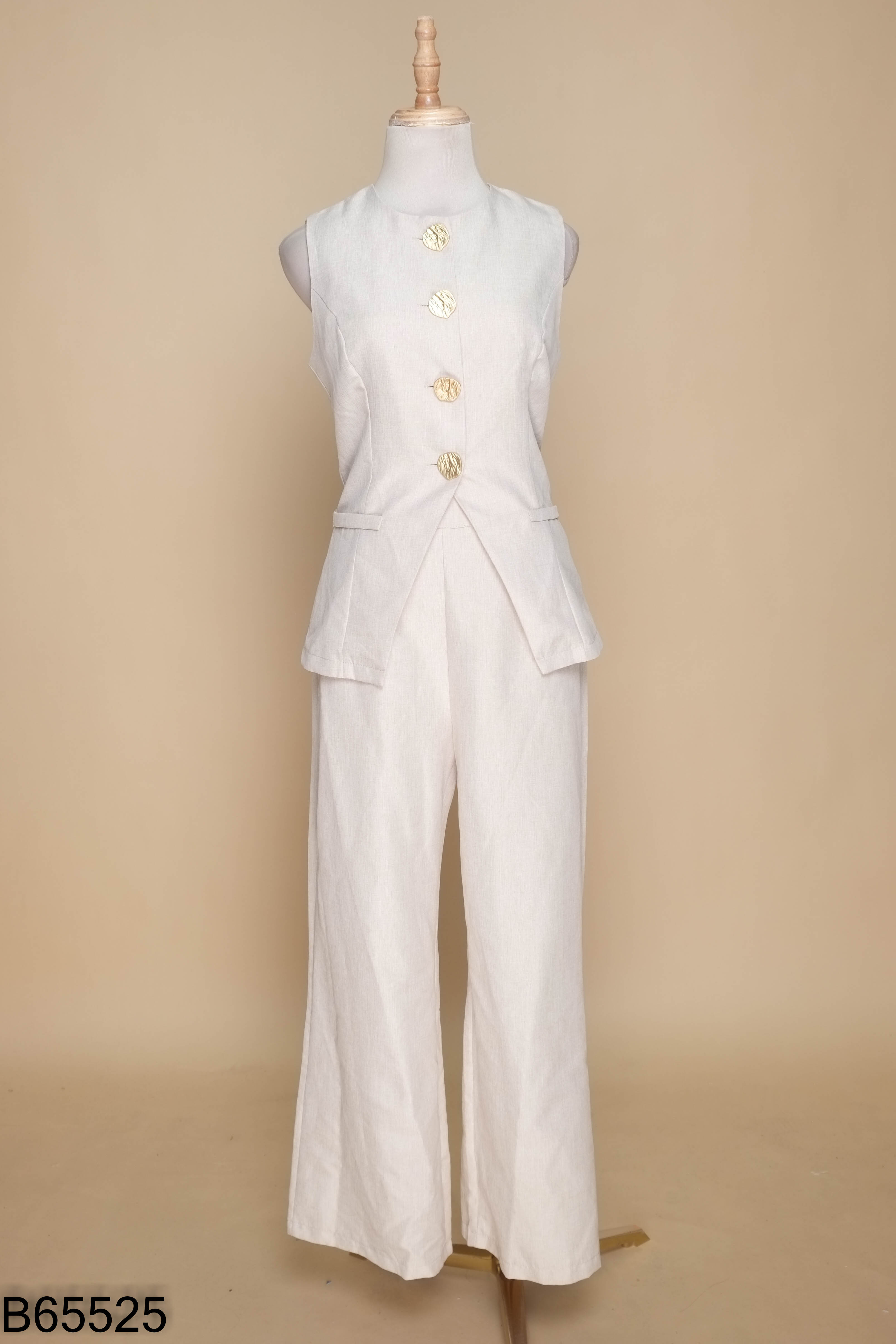 Set SHEIN be áo gile + quần dài