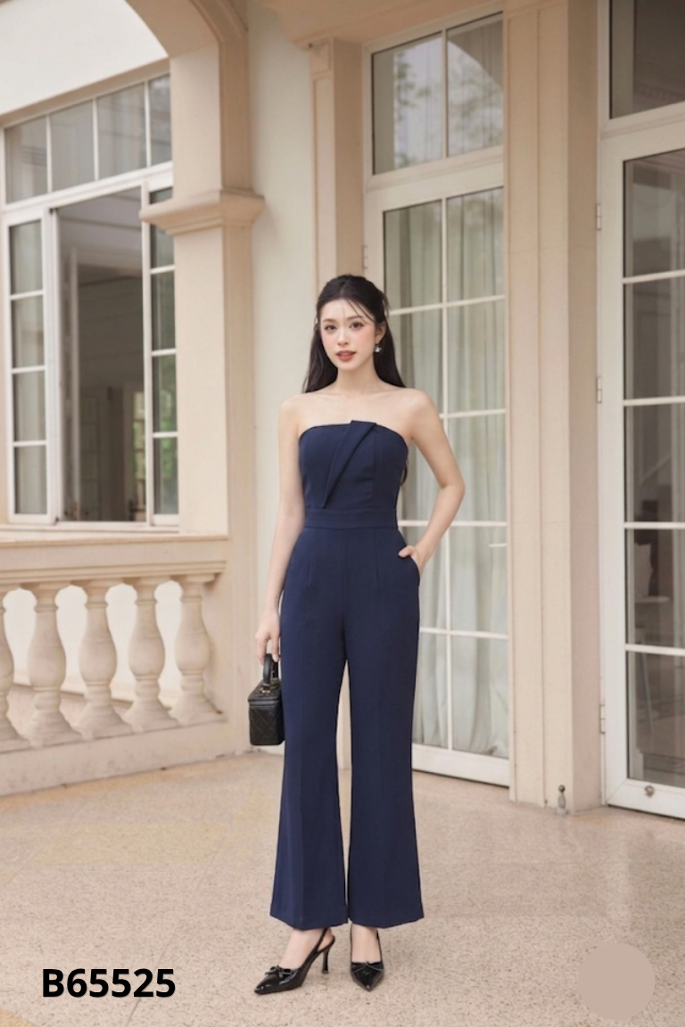 Jumpsuits quây xanh than