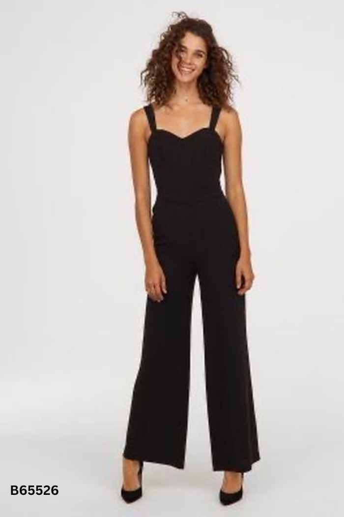 Jumpsuits HM đen trơn