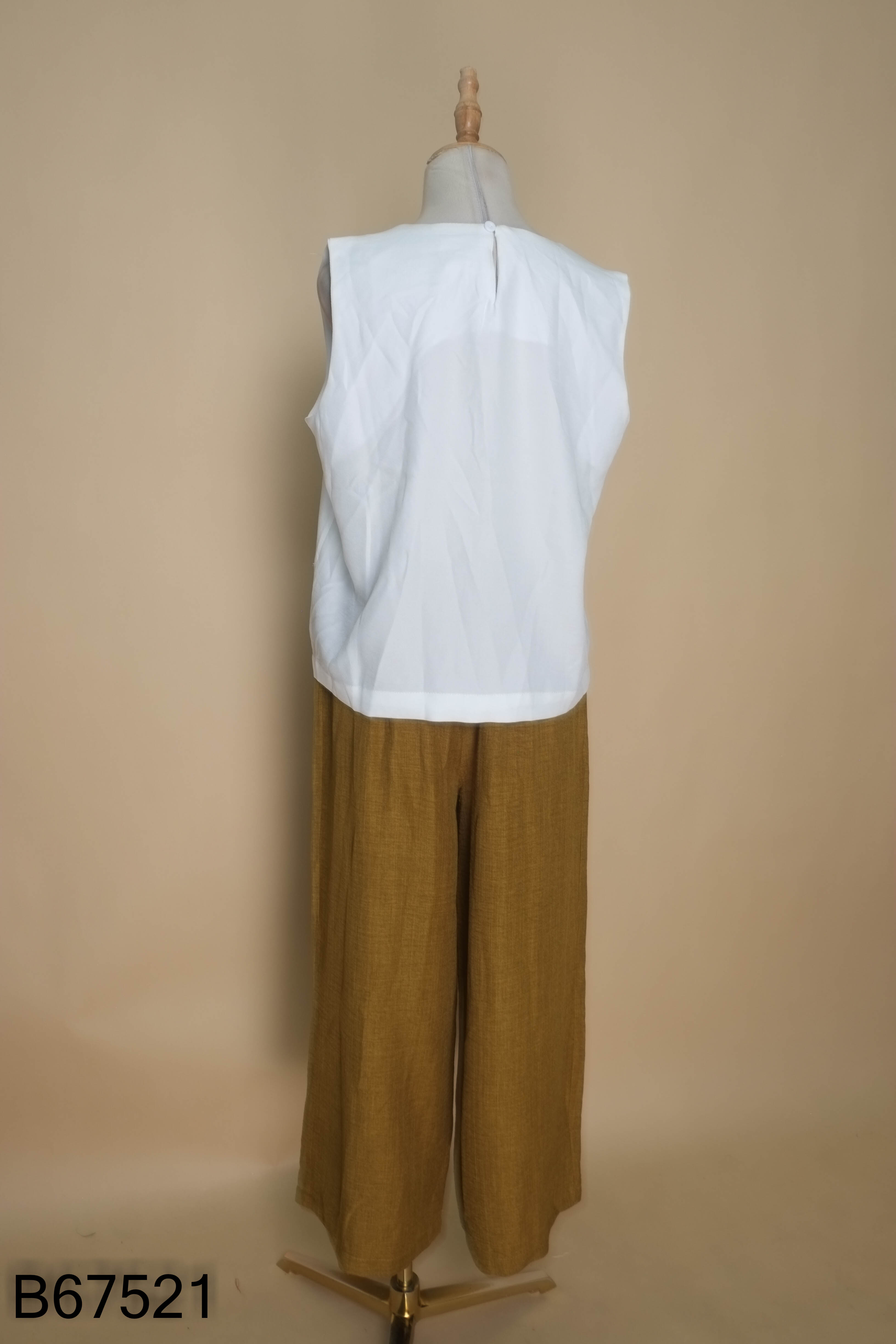 Set áo trắng thêu HY CLOTHINGS+quần