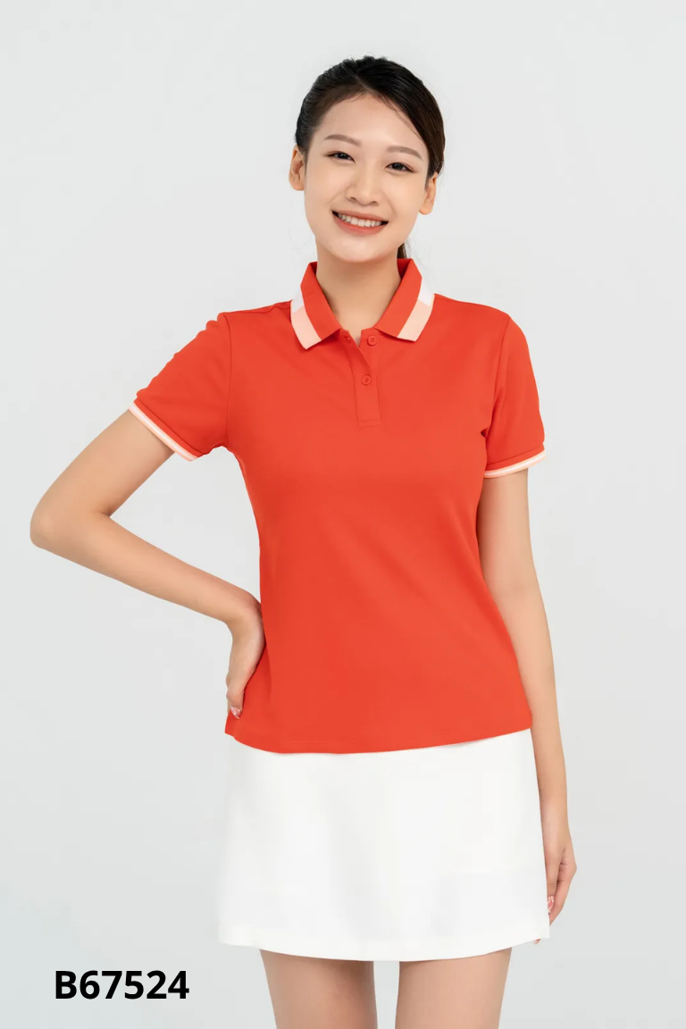 Áo polo cam YODY