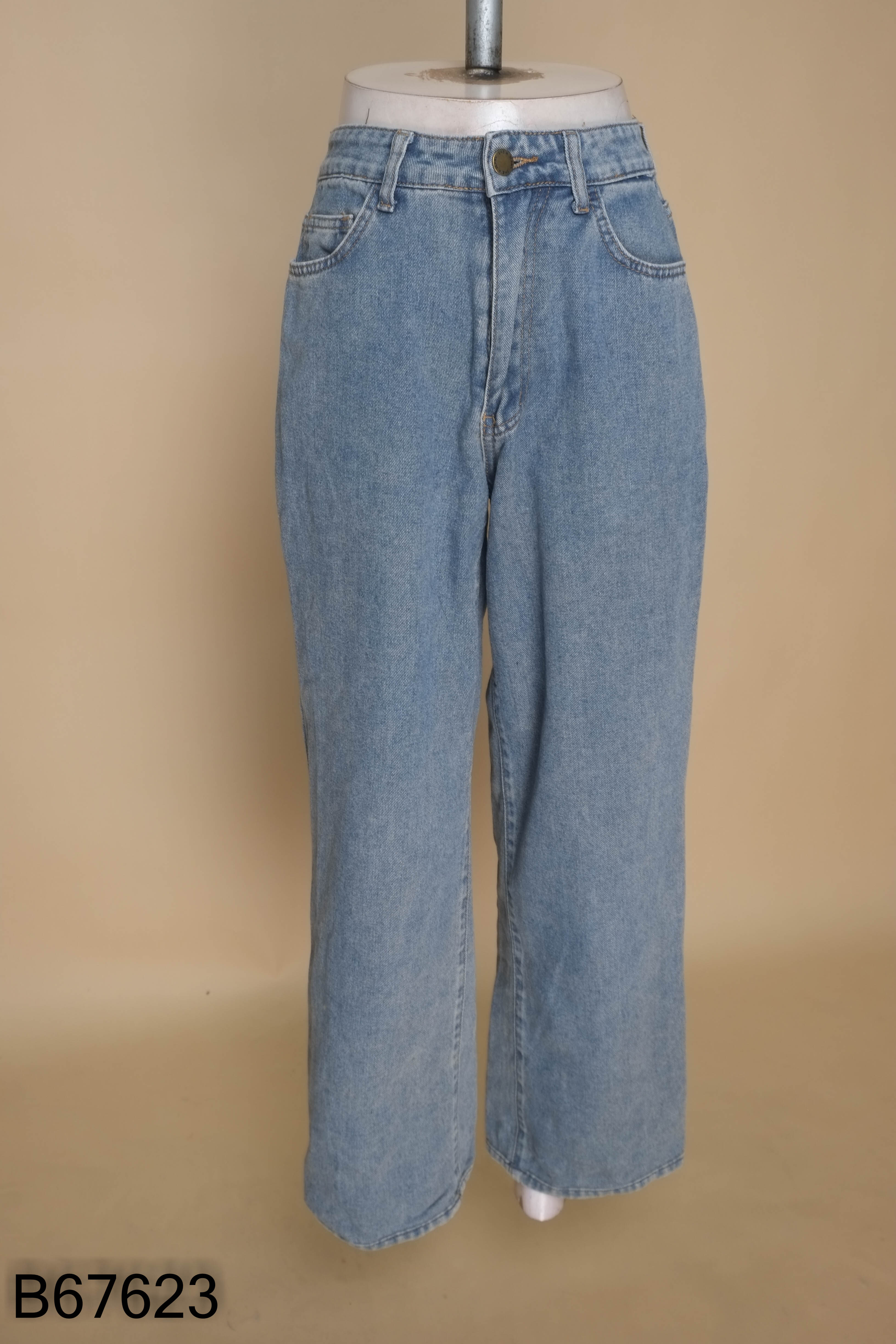 Quần jean MISSGUIDED xanh