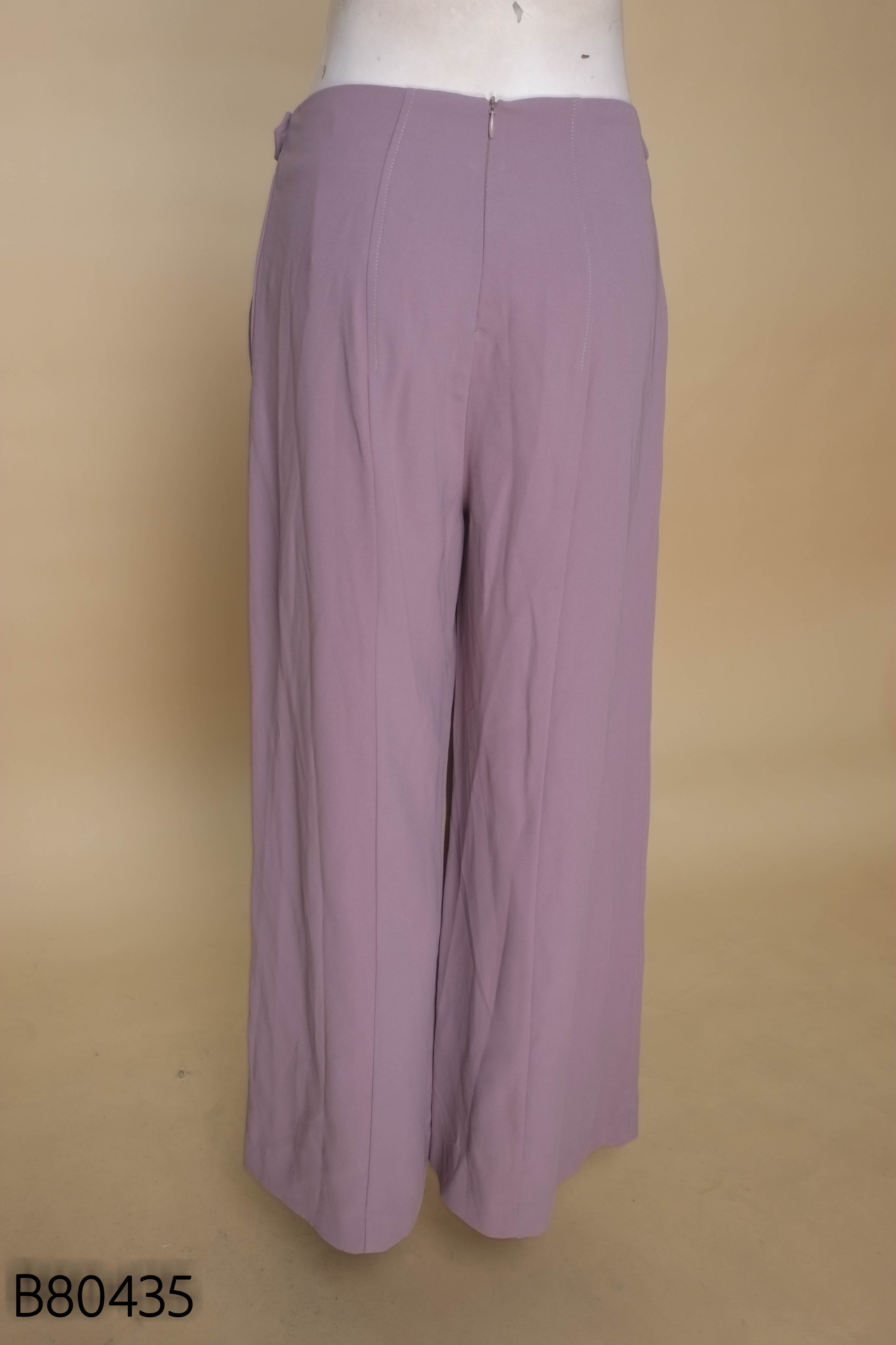 Quần dài ELISE tím trơn
