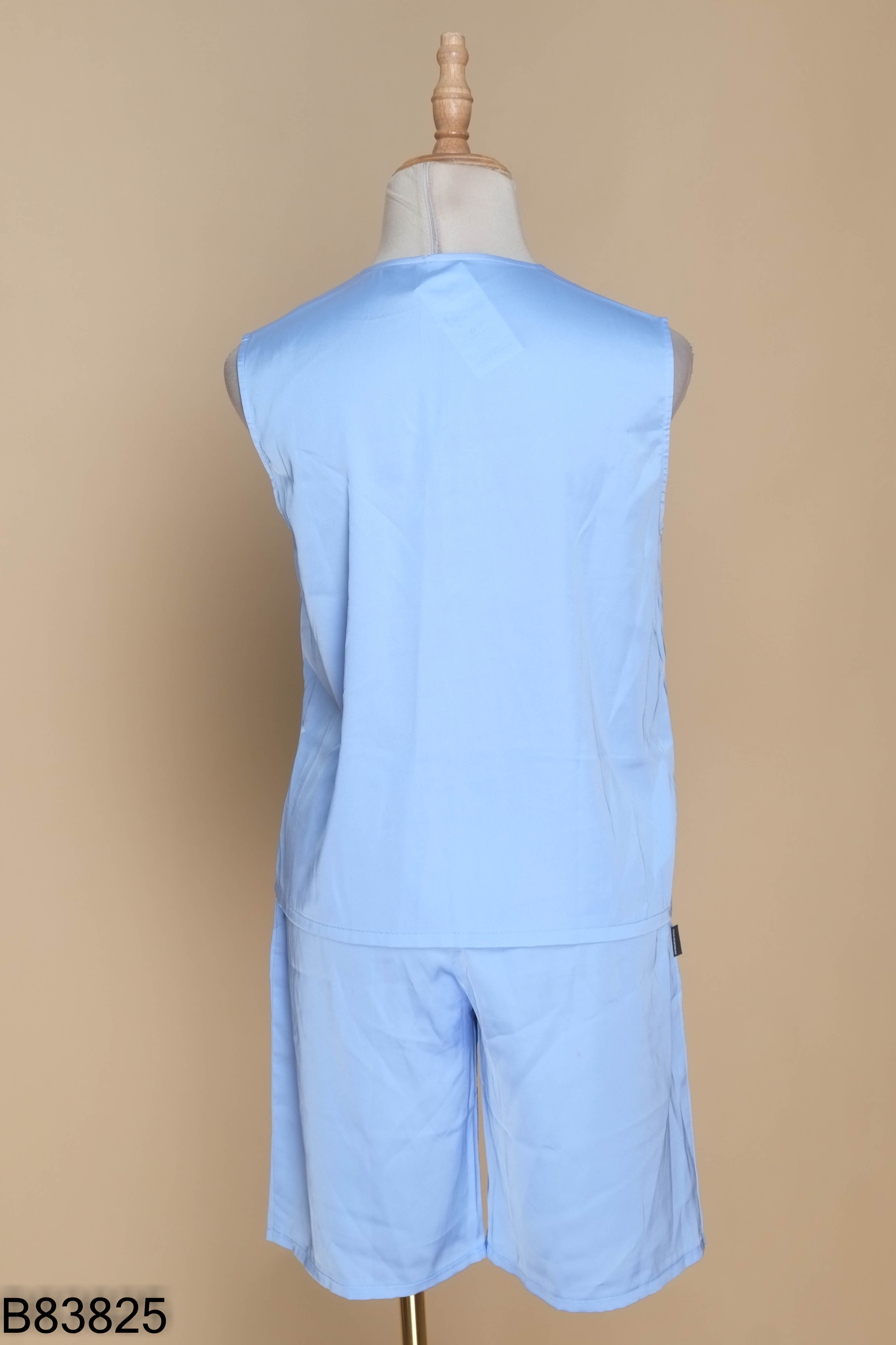 Set đồ ngủ LOLIE lụa xanh + quần shorts