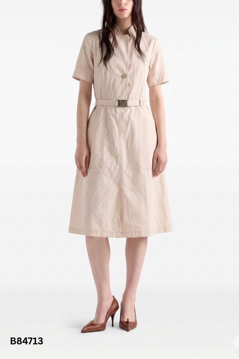 Váy ZARA be cổ vest