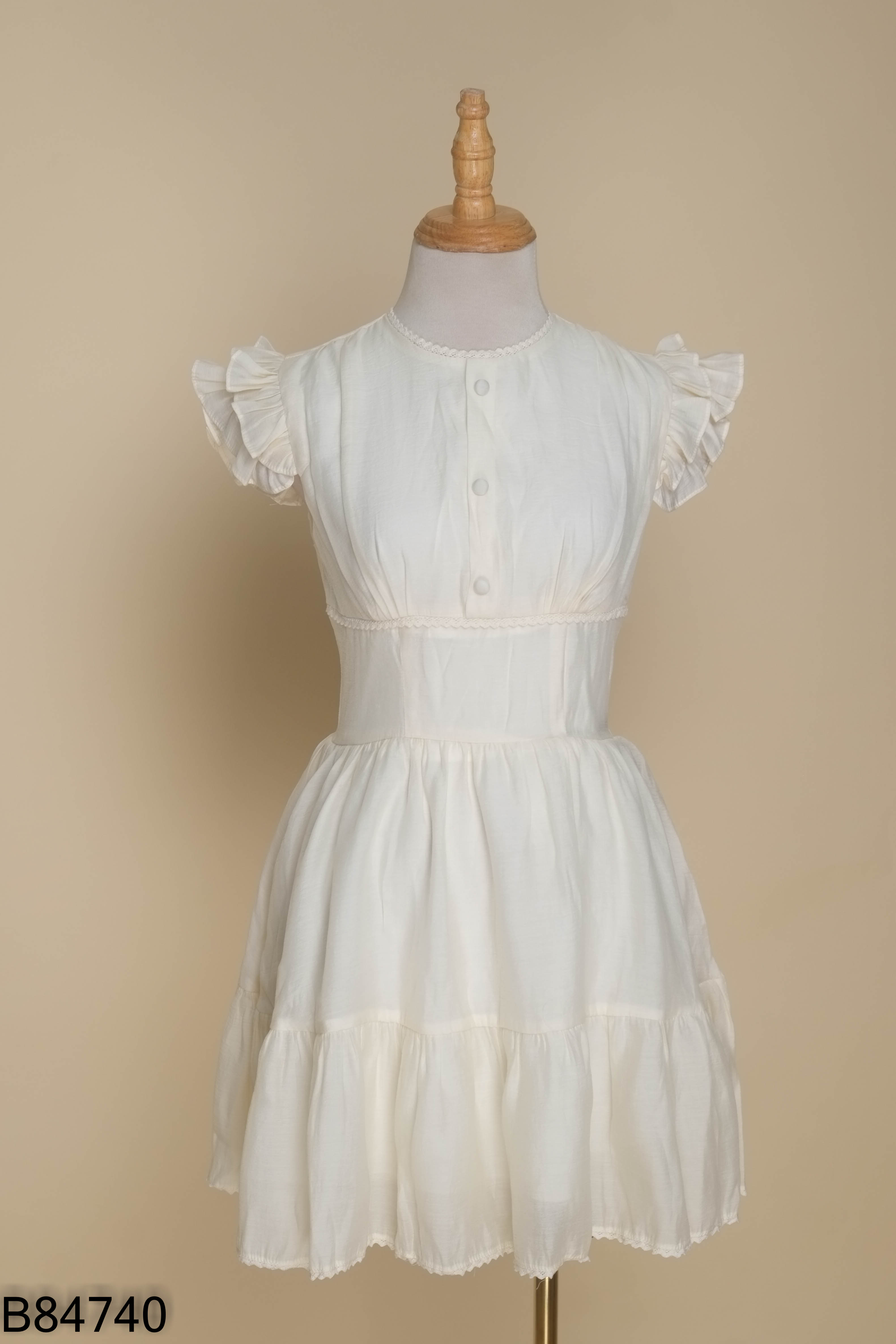 Váy be CÉLESTE. babydoll họa tiết tay bèo