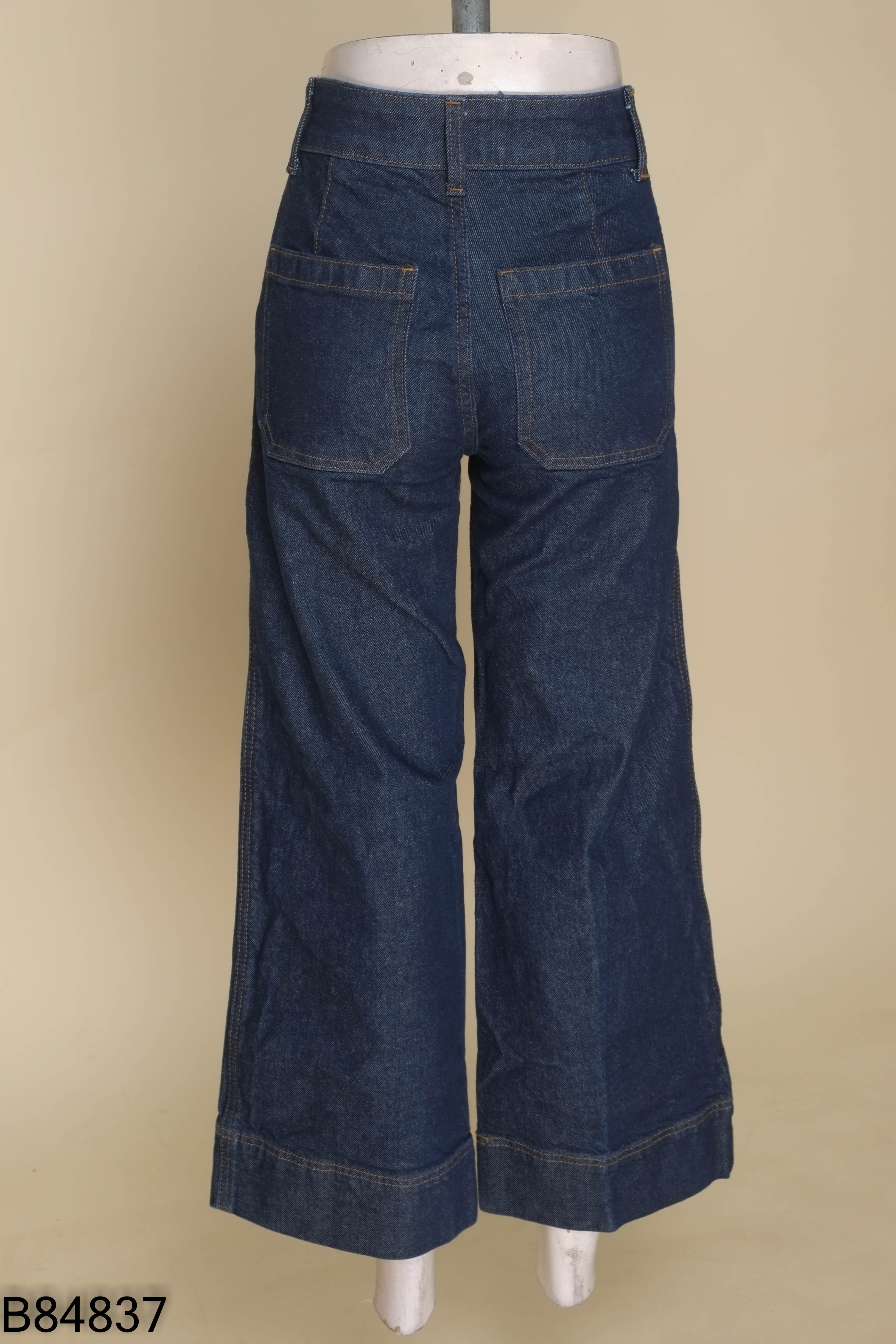 Quần jeans xanh suông H&M