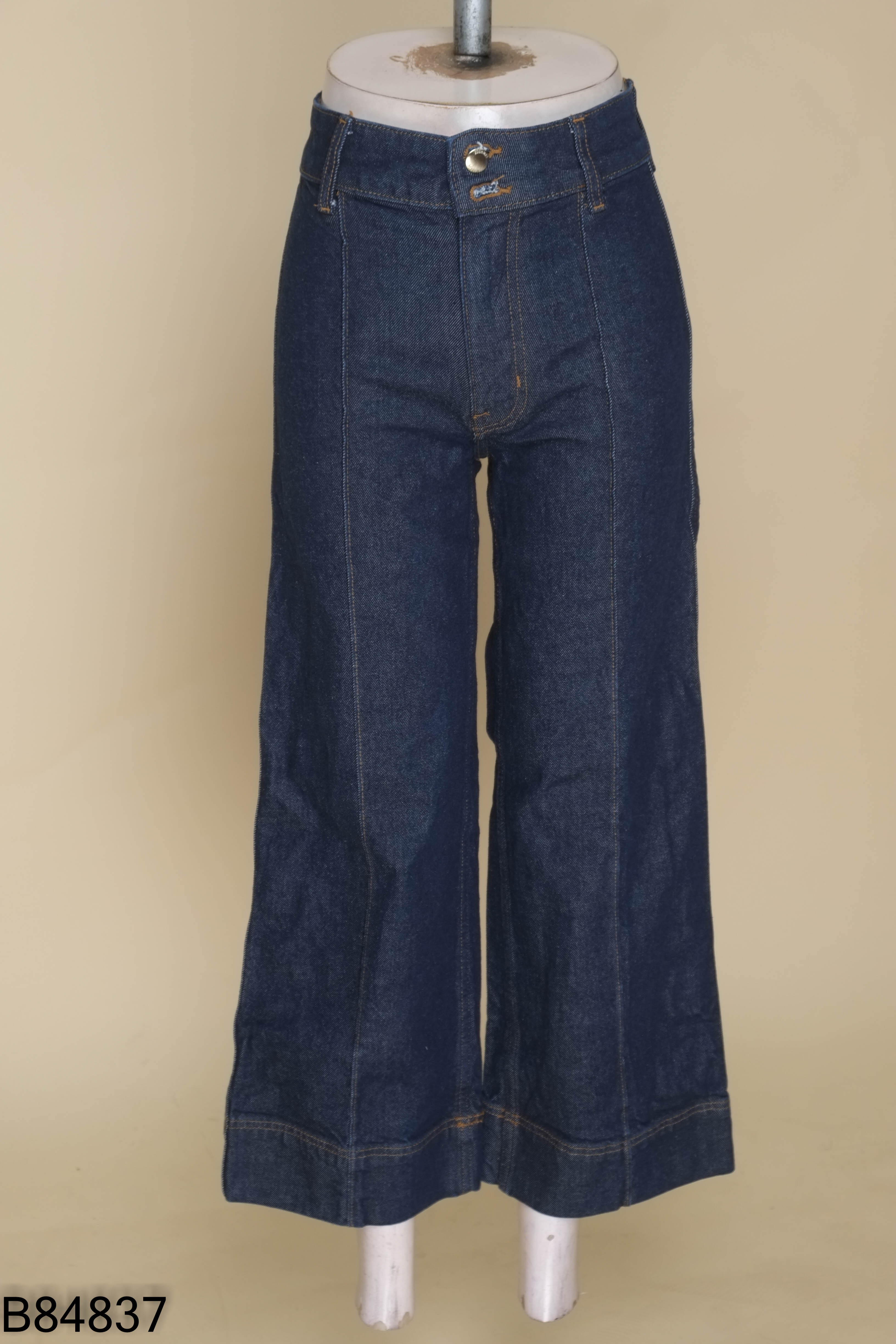 Quần jeans xanh suông H&M