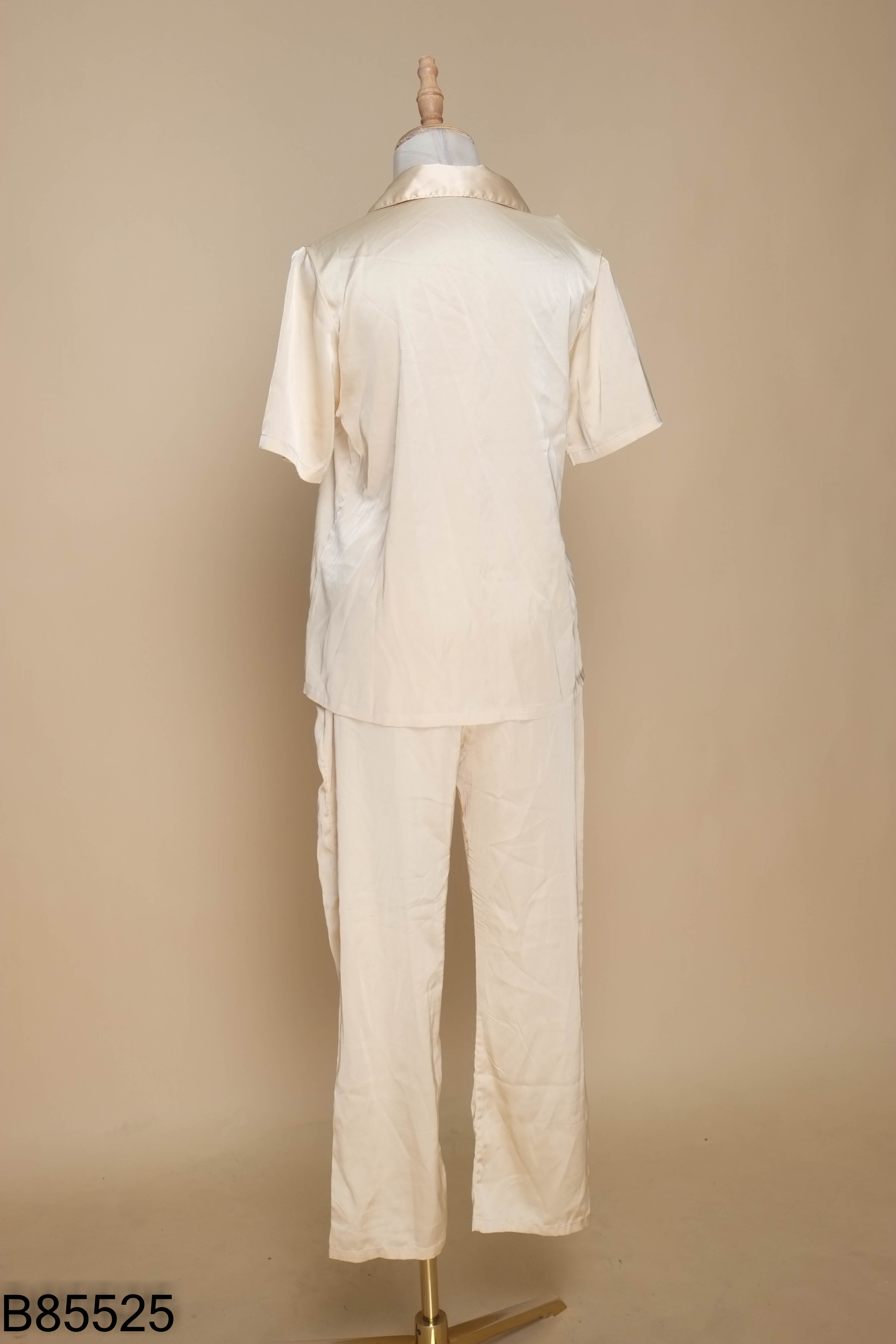 SET áo ngủ be nâu+ quần