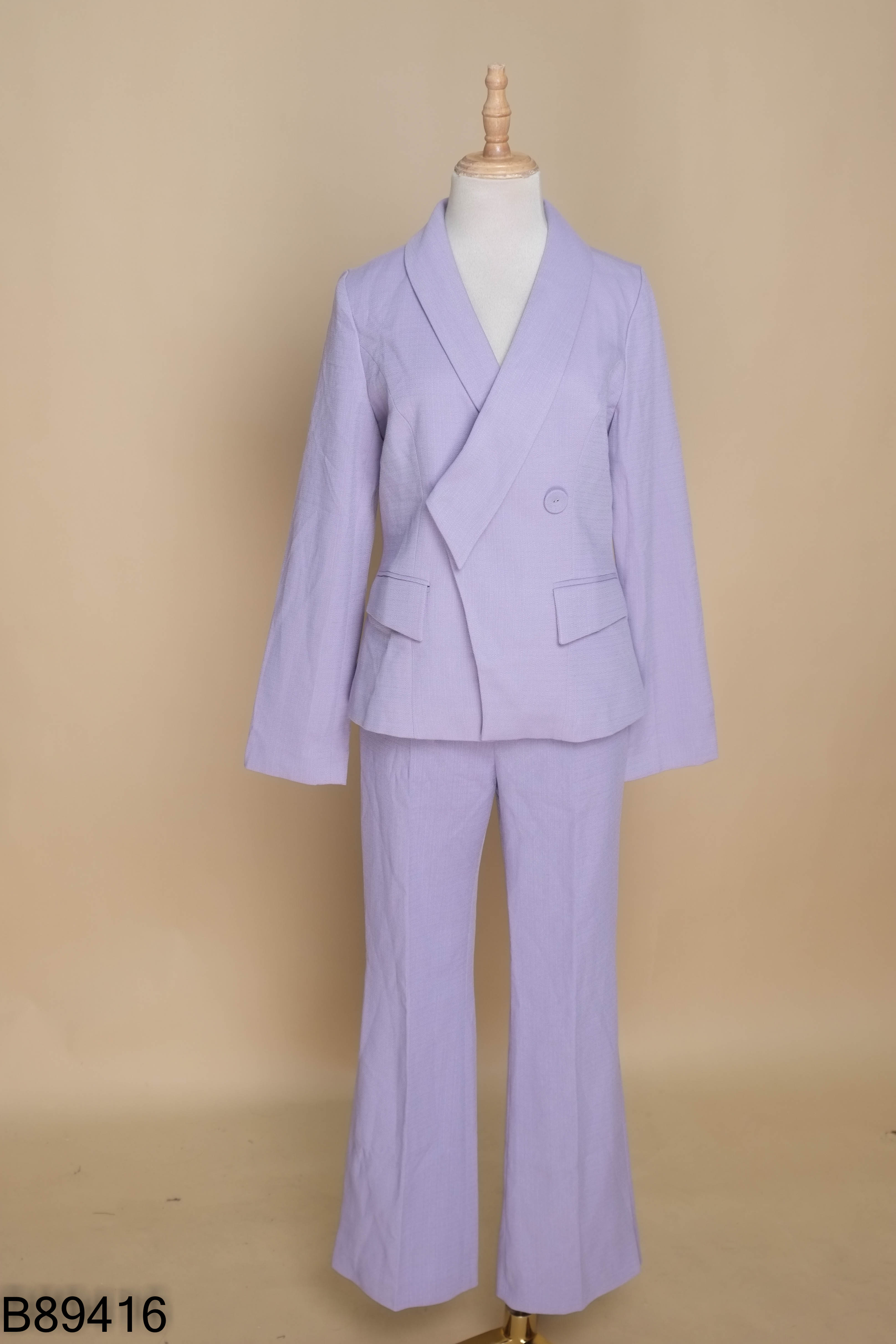 NEWTAG Set Áo vest BE-KYHO tím + quần dài