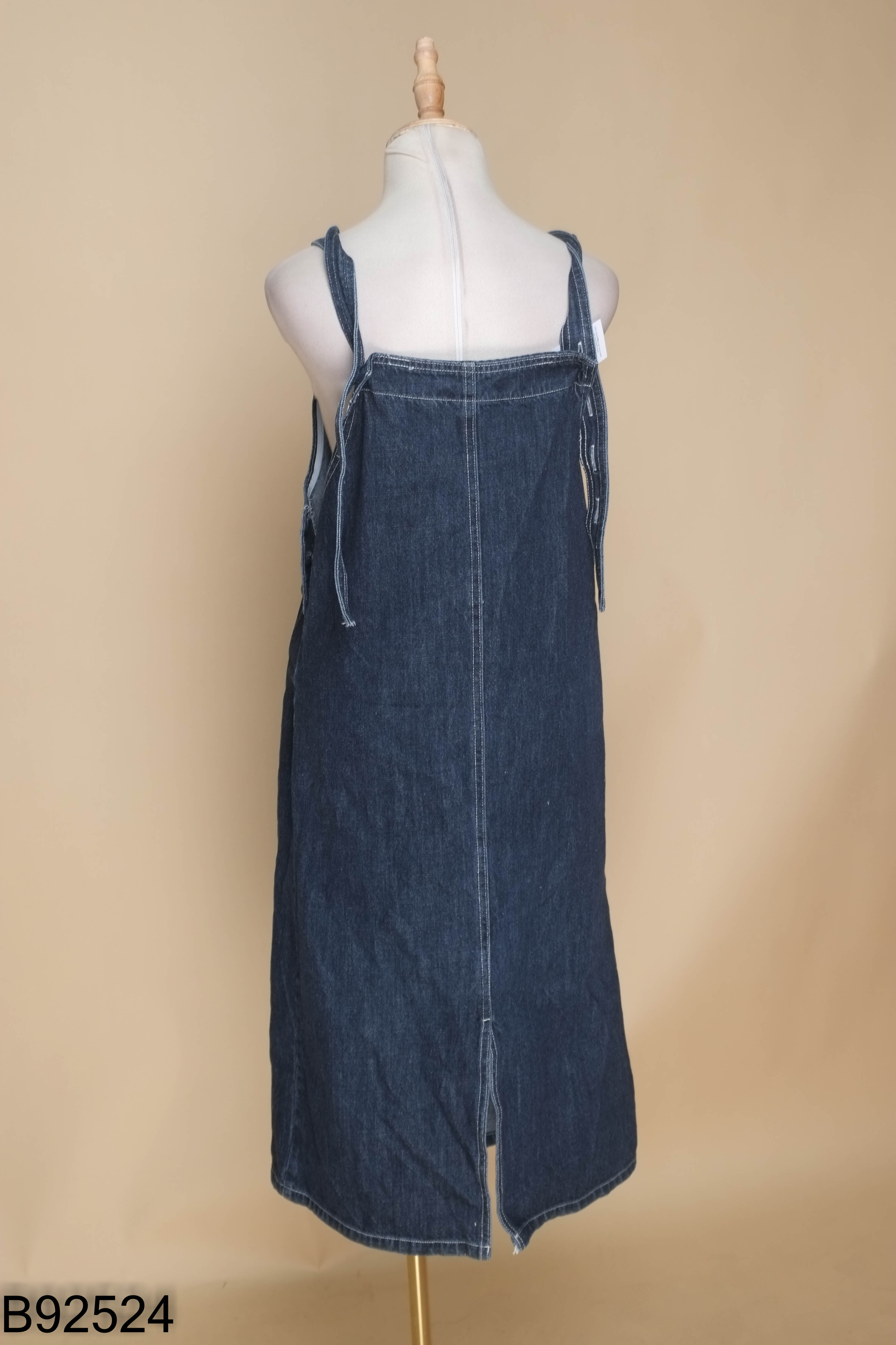 Yếm váy jeans xanh