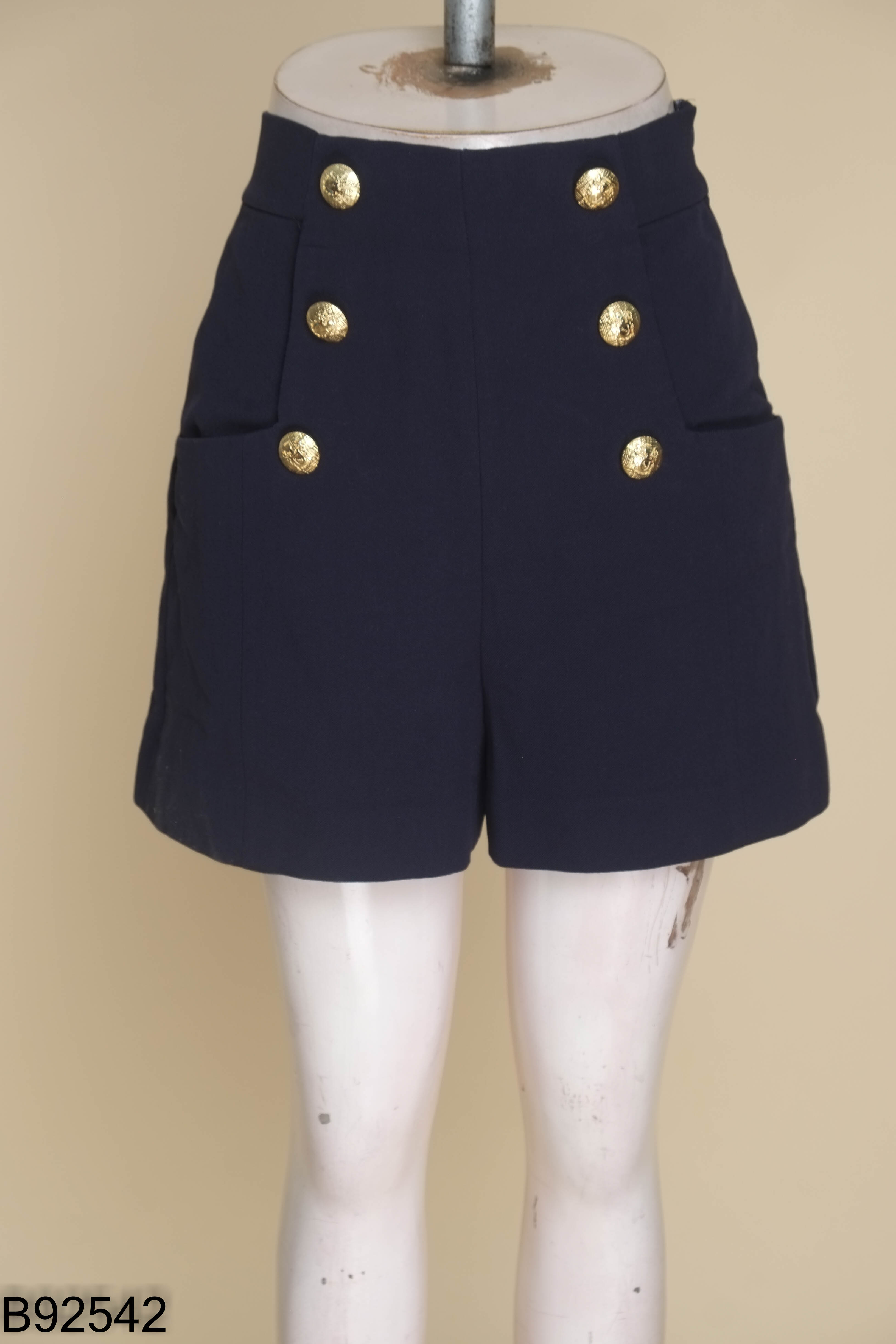 Quần short ZARA xanh than