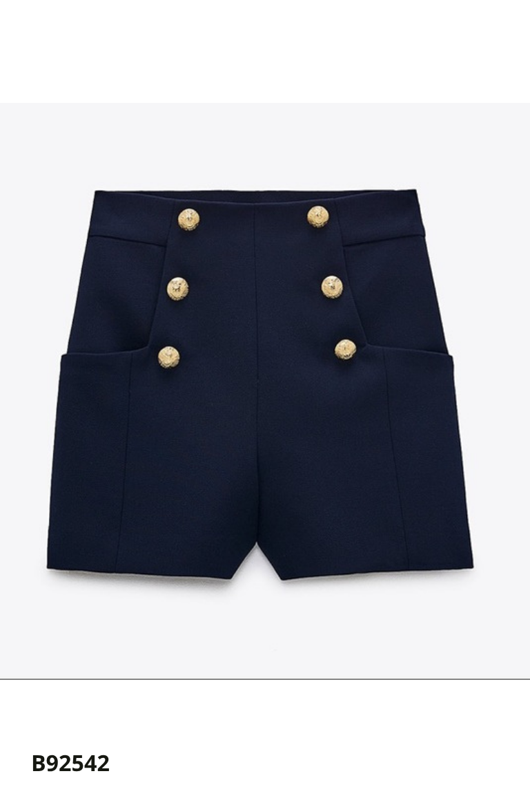 Quần short ZARA xanh than