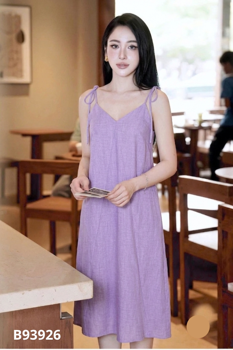 Váy CE'BA BOUTIQUE tím 2 dây