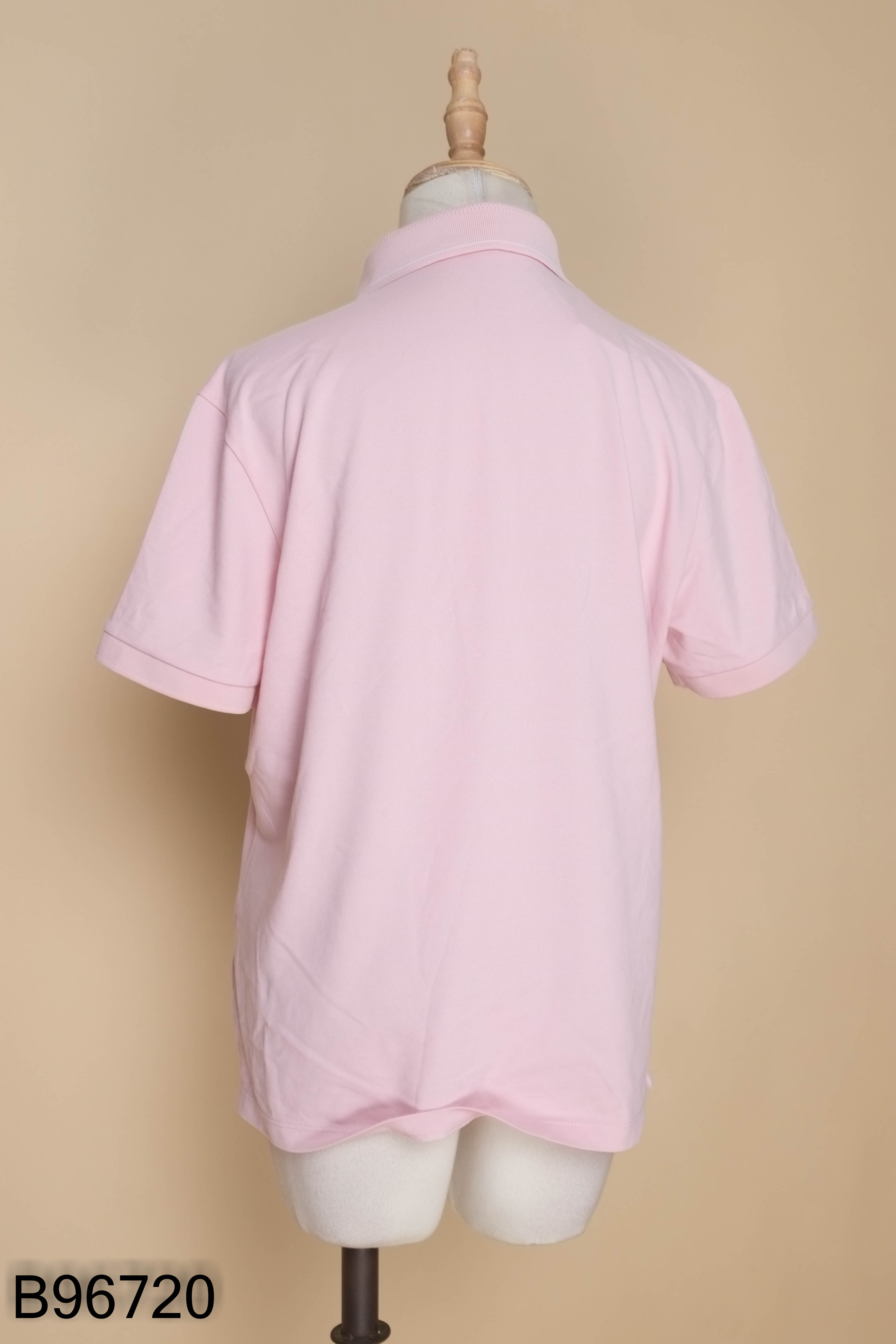 Áo polo hồng phấn