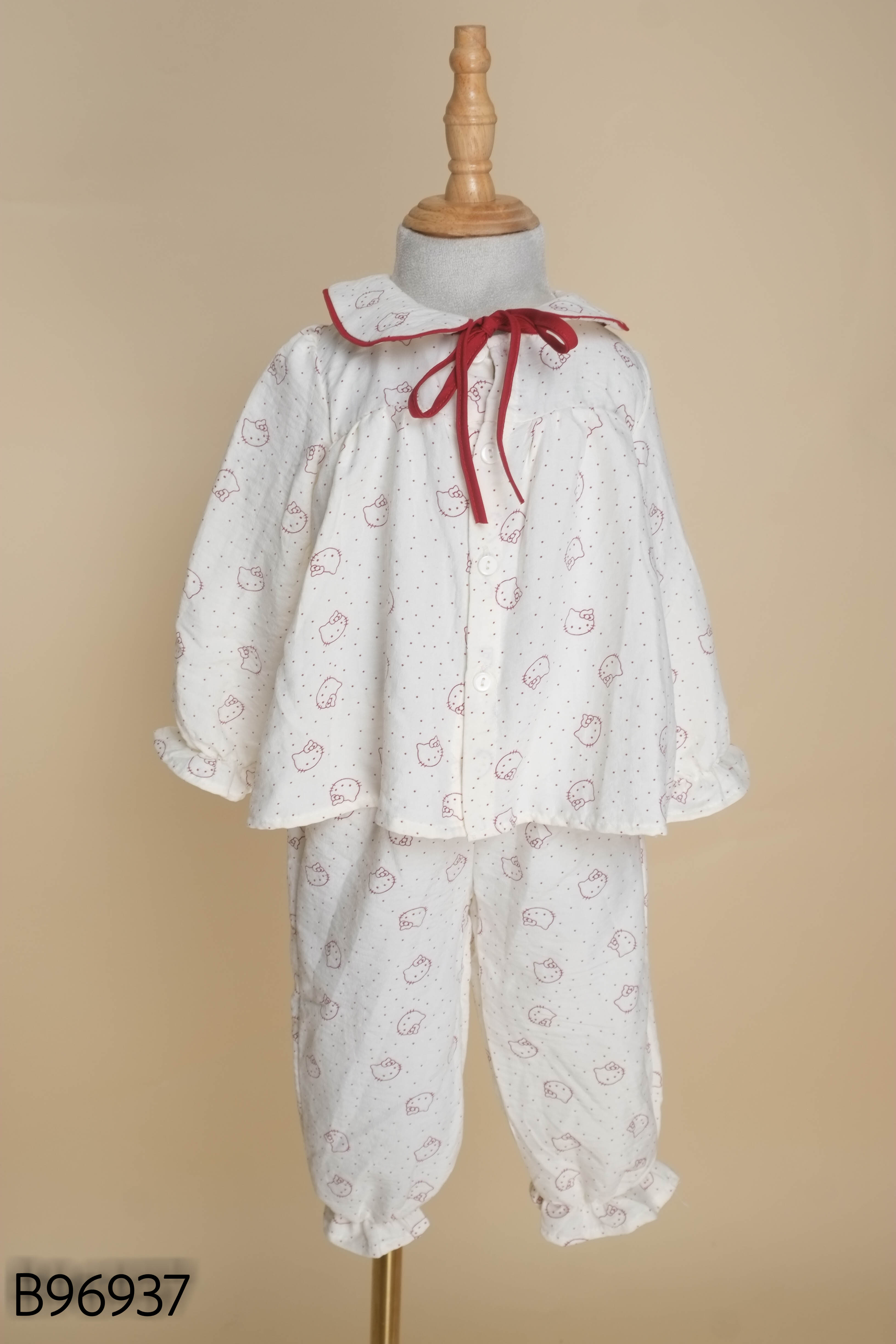 Set ngủ be chấm bi GẤU CON KIDS