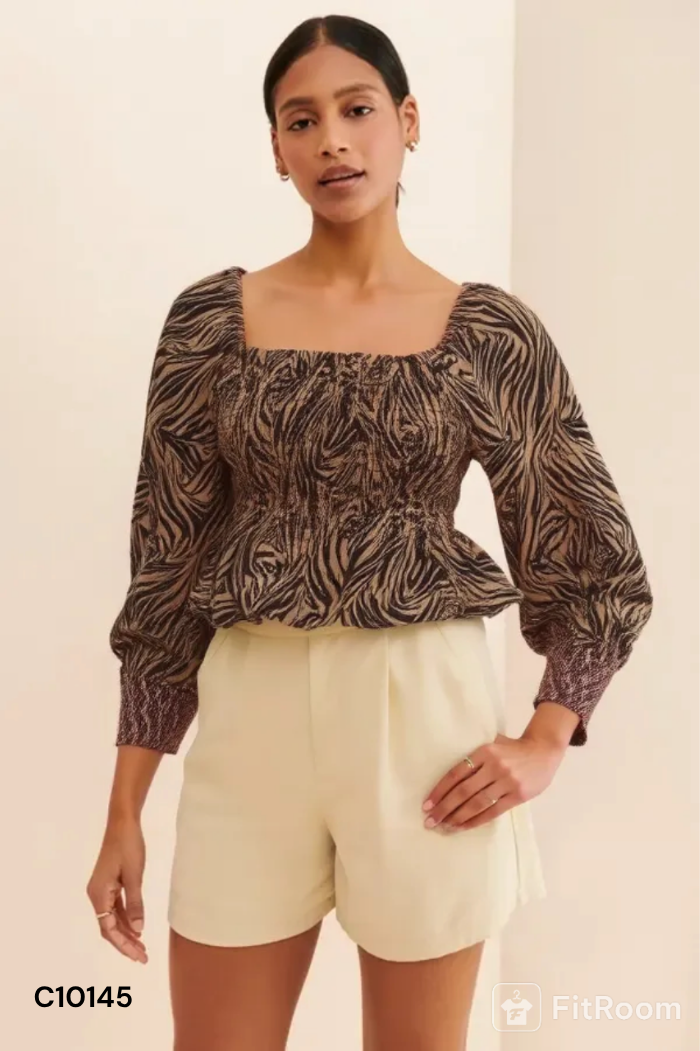 Set áo trễ vai + quần short