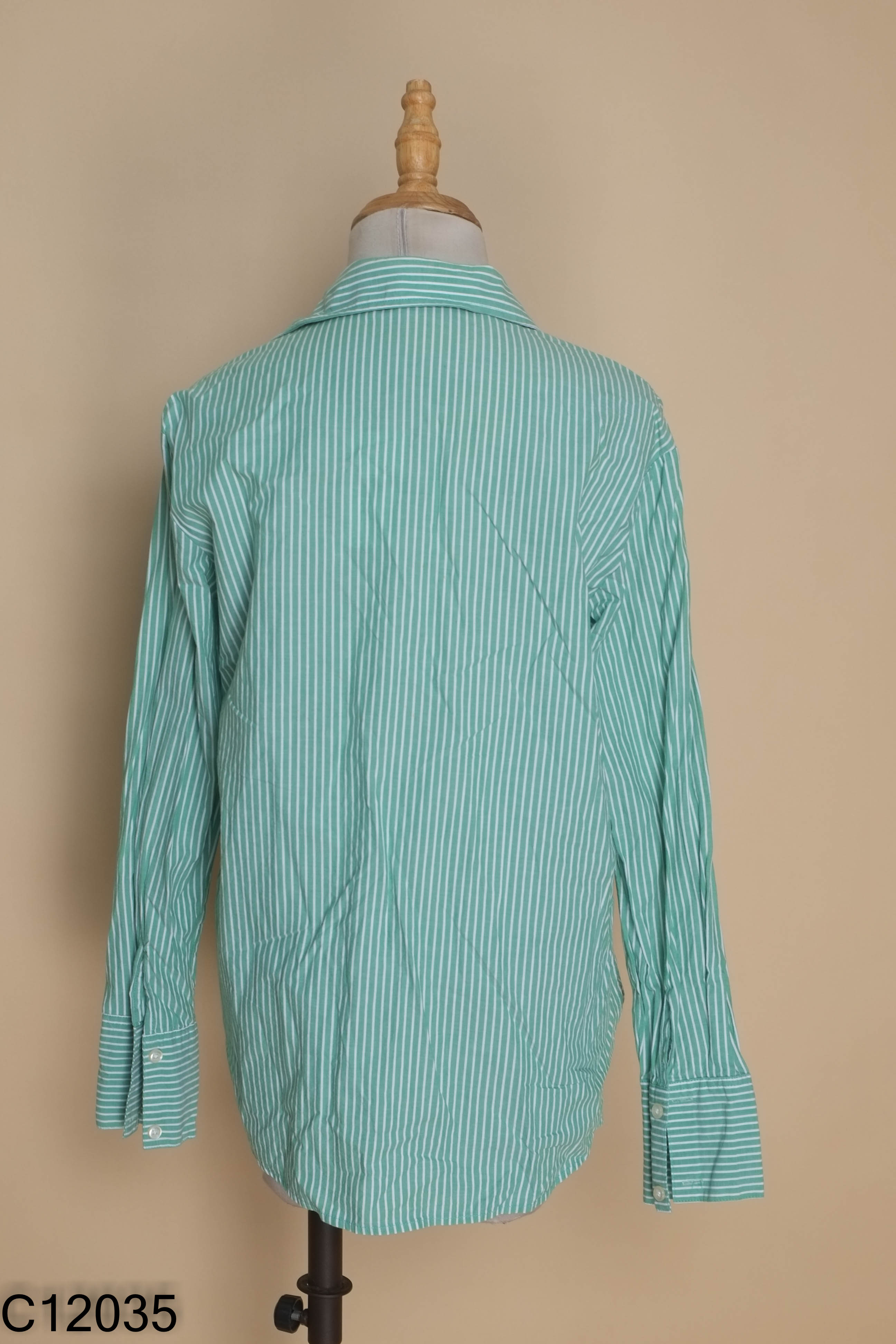 Áo sơ mi xanh kẻ RALPH LAUREN